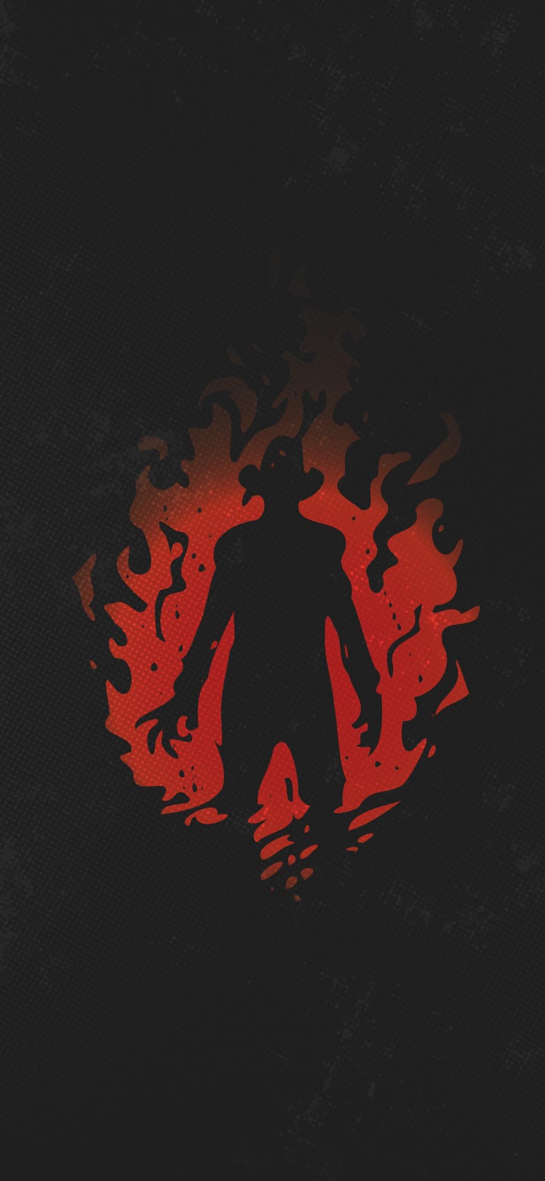 1080x2340 Wallpaper / Video Game Dead by Daylight Phone Wallpaper, Minimalist, Freddy Krueger, Fire, Fire Up (Dead By Daylight), 1080x2340 free download