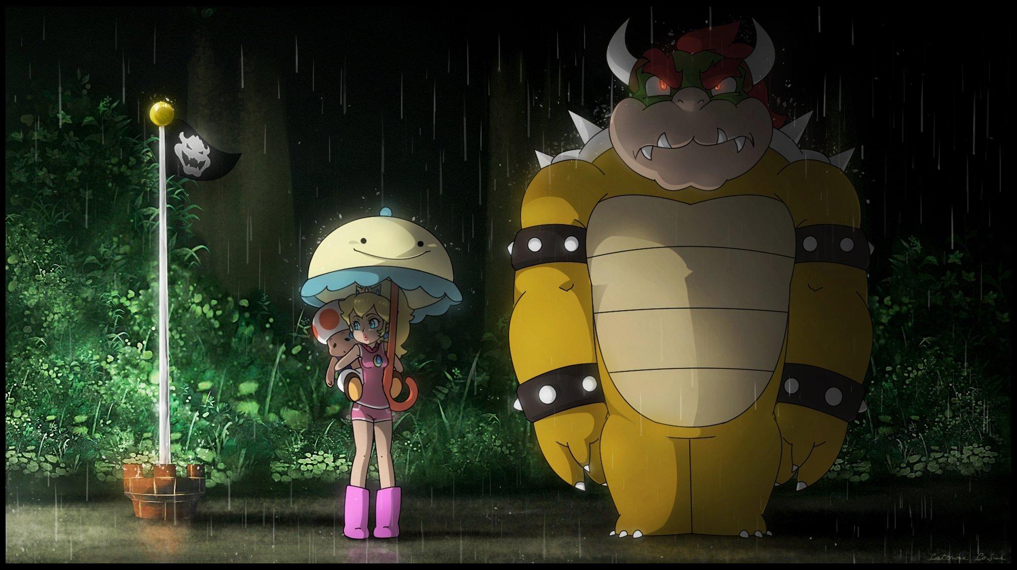 2007x1125 super, Mario, Bros, My, Neighbor, Bowser Wallpaper HD / Desktop and Mobile Background
