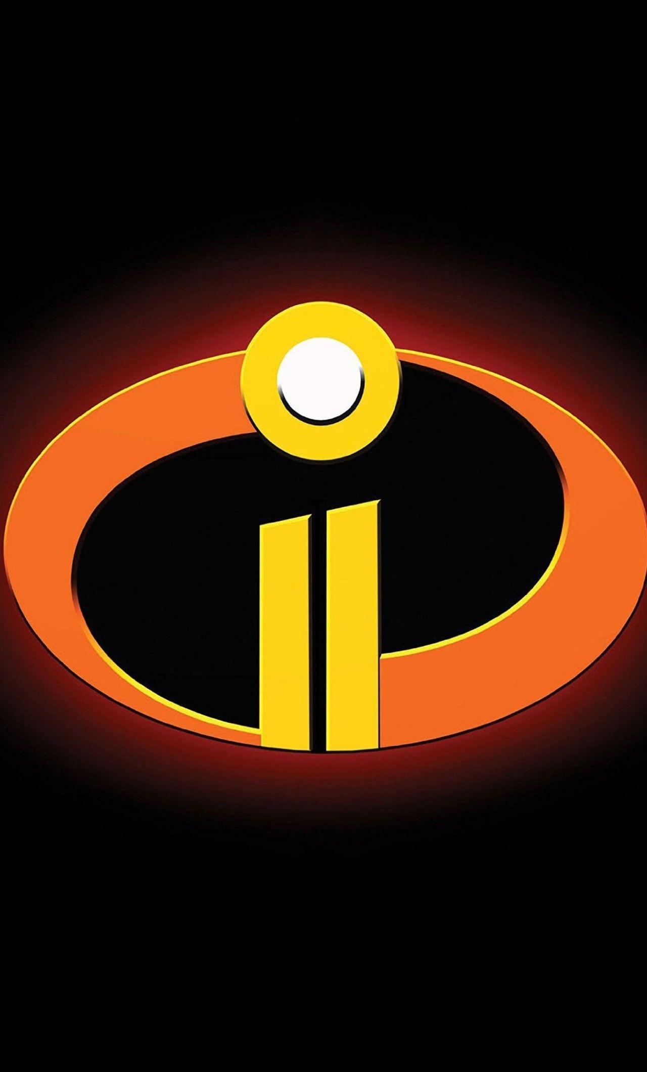 1280x2120 The Incredibles 2 Logo iPhone HD 4k Wallpaper, Image