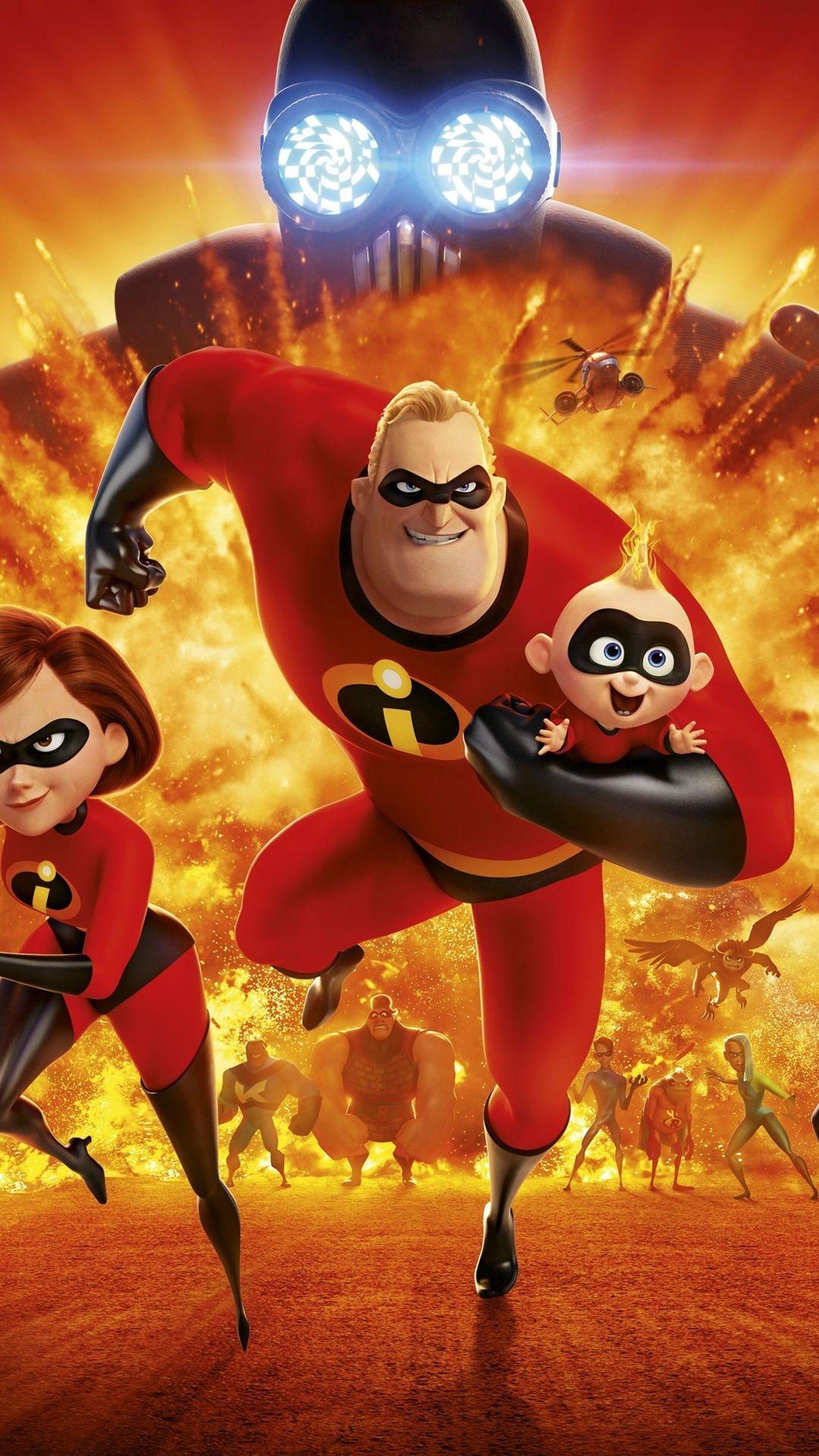 1080x1920 Wallpaper The Incredibles 2 3840x2160 UHD 4K Picture, Image