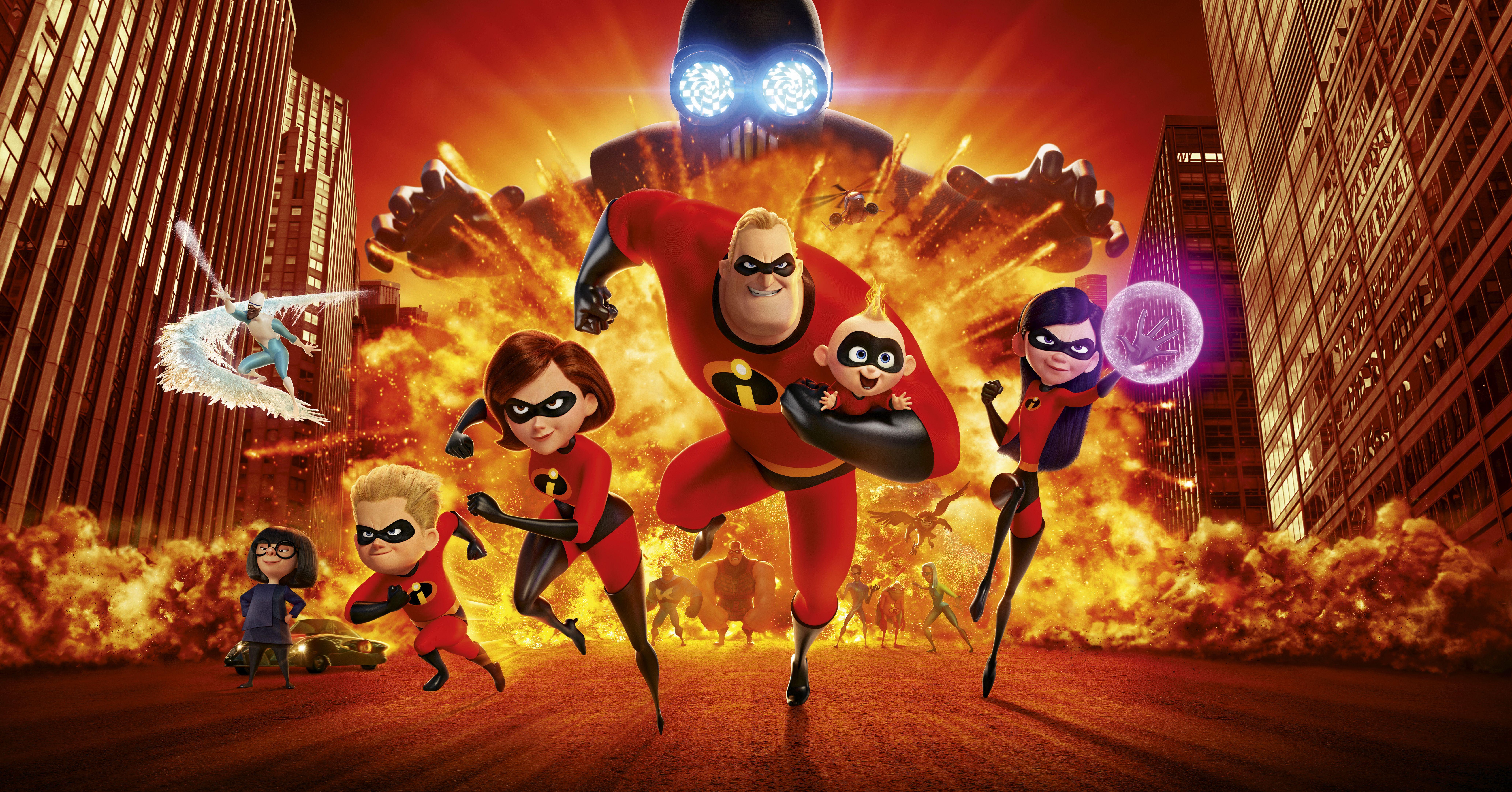 8268x4331 Wallpaper Incredibles Elastigirl, Mr. Incredible, Violet Parr, Dash Parr, Movies / Editor's Picks,. Wallpaper for iPhone, Android, Mobile and Desktop