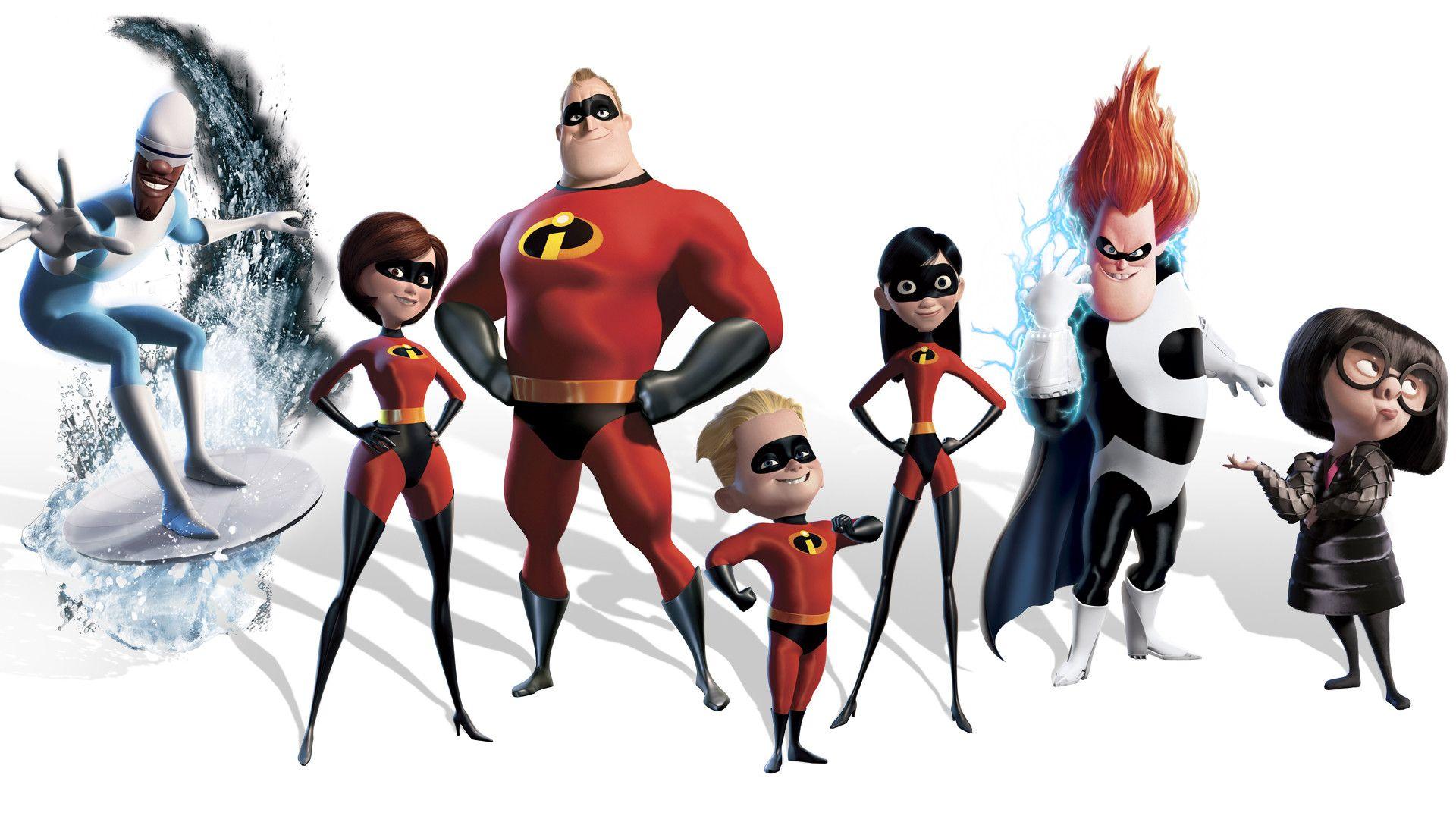 1920x1080 The Incredibles Cartoon HD Image Wallpaper for iPhone 6