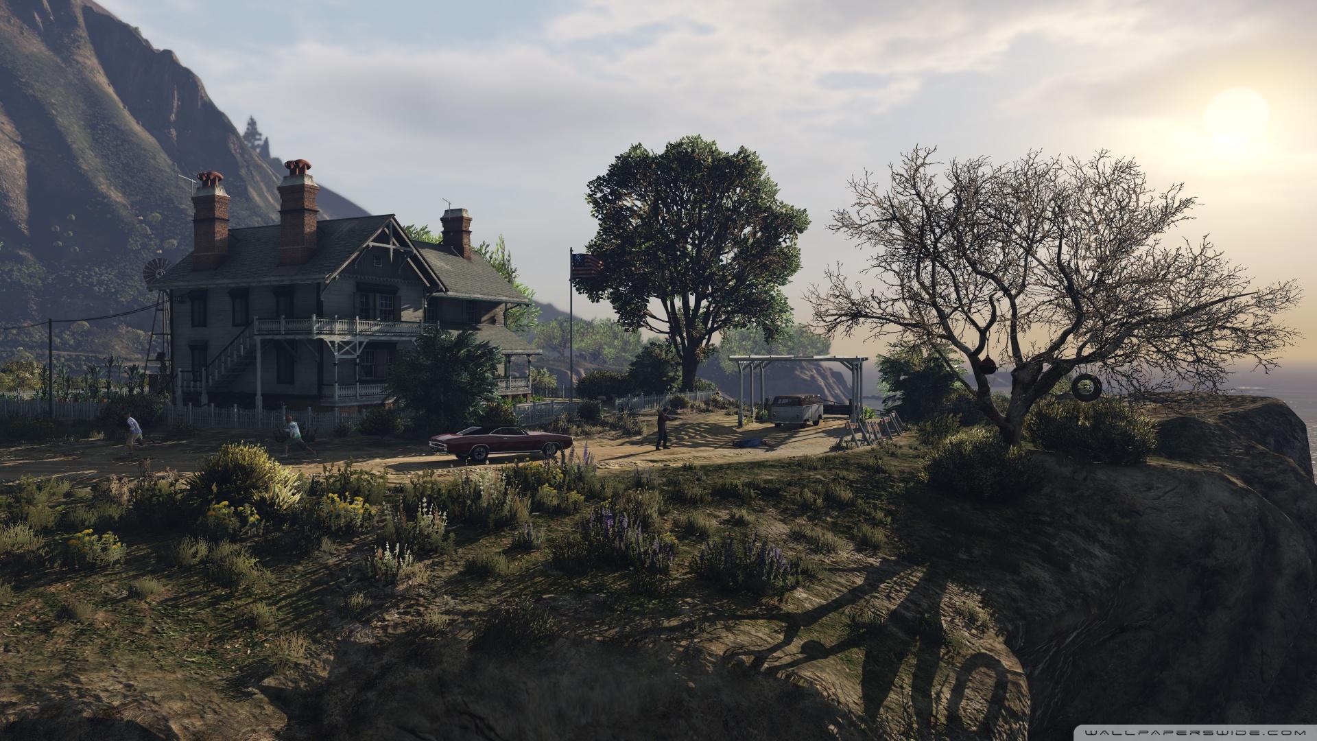 1920x1080 GTA V Ultra HD Desktop Background Wallpaper for : Widescreen & UltraWide Desktop & Laptop : Multi Display, Dual Monitor : Tablet