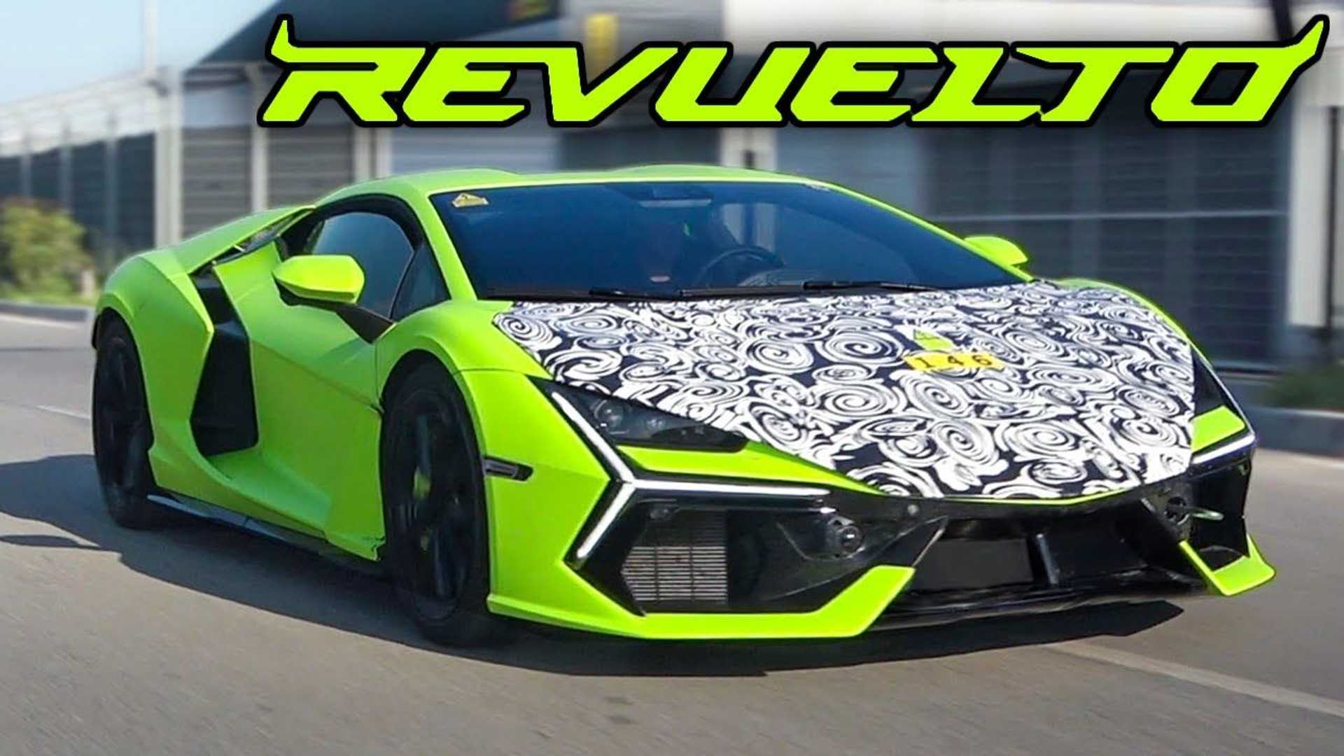 1920x1080 Watch The First New Lamborghini Revuelto On The Road