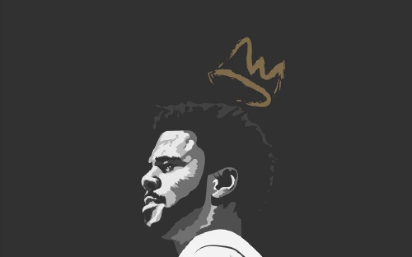 J Cole Born Sinner Poster  The Indie Planet