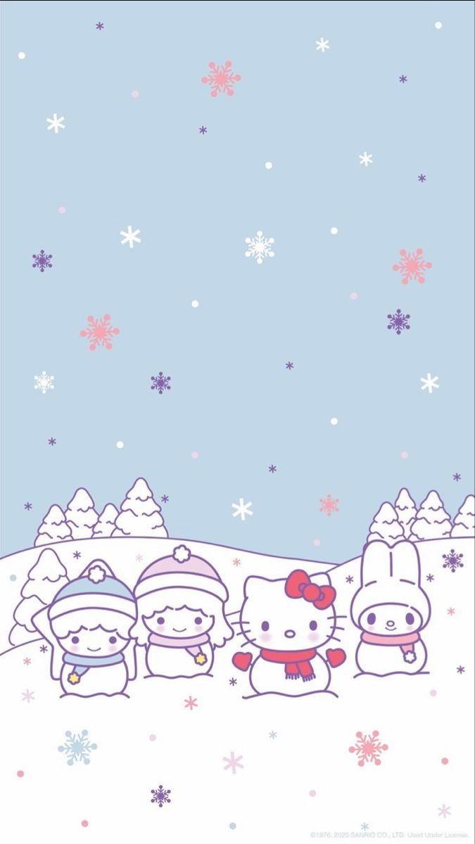 Winter Sanrio Wallpapers Top Free Winter Sanrio Backgrounds — free download