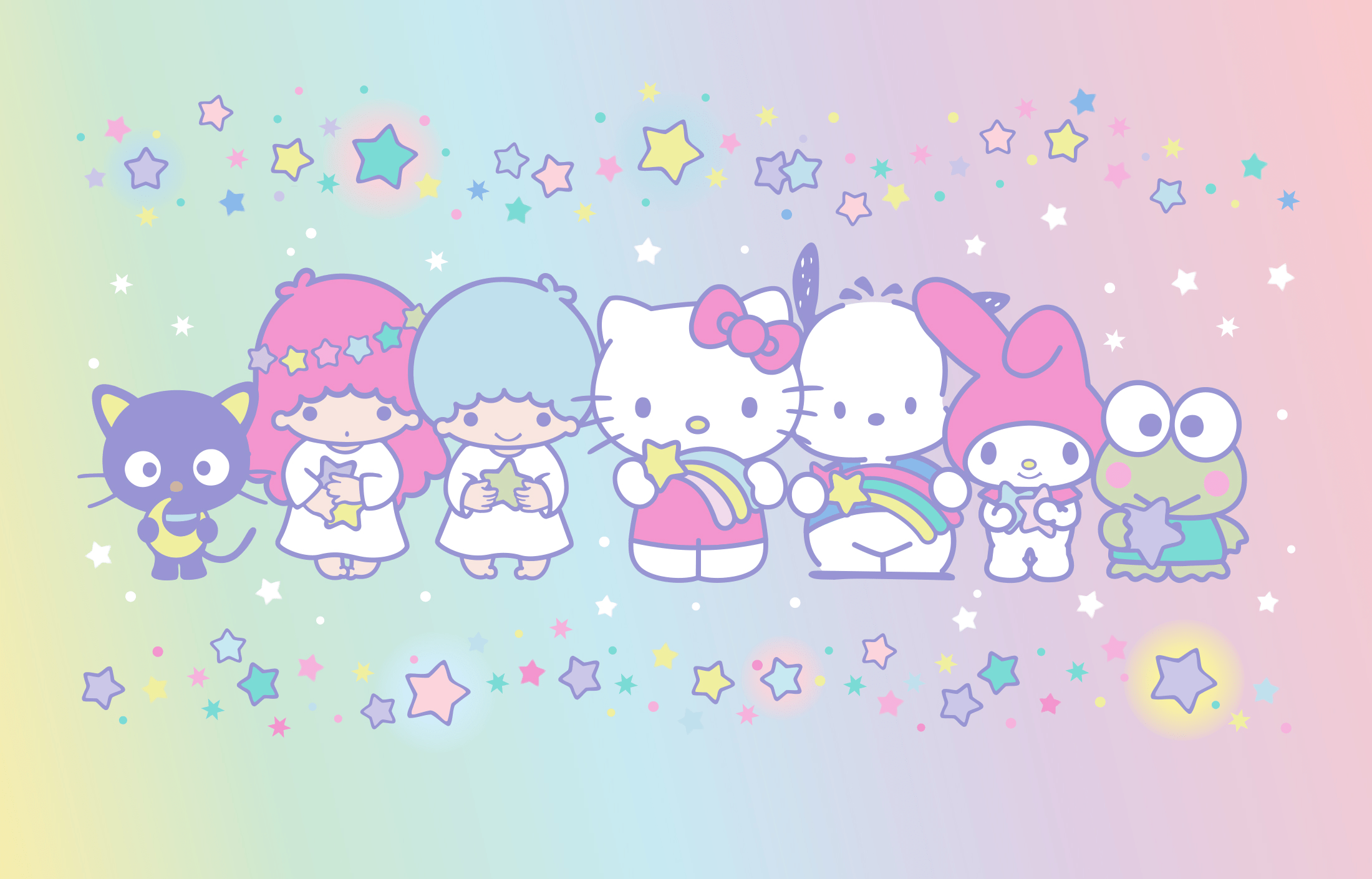 Каваи обои. Санрио Китти. Санрио май Мелоди. Хеллоу Китти Санрио. Kitty Sanrio персонажи.