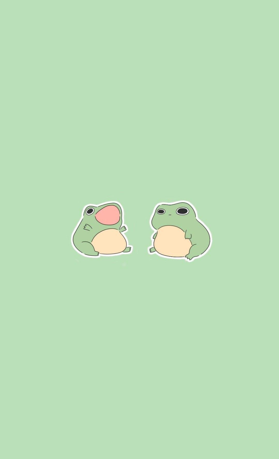 Cute Cartoon Frog Wallpapers  Wallpaper Cave