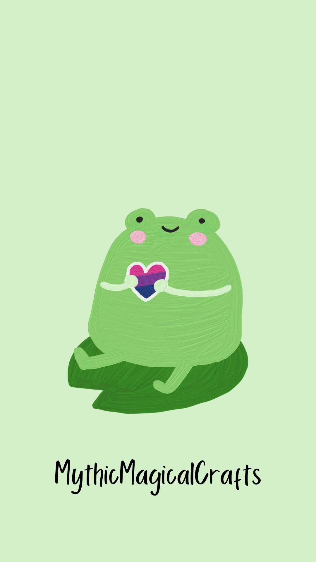 1080x1920 Pride Frog Wallpaper