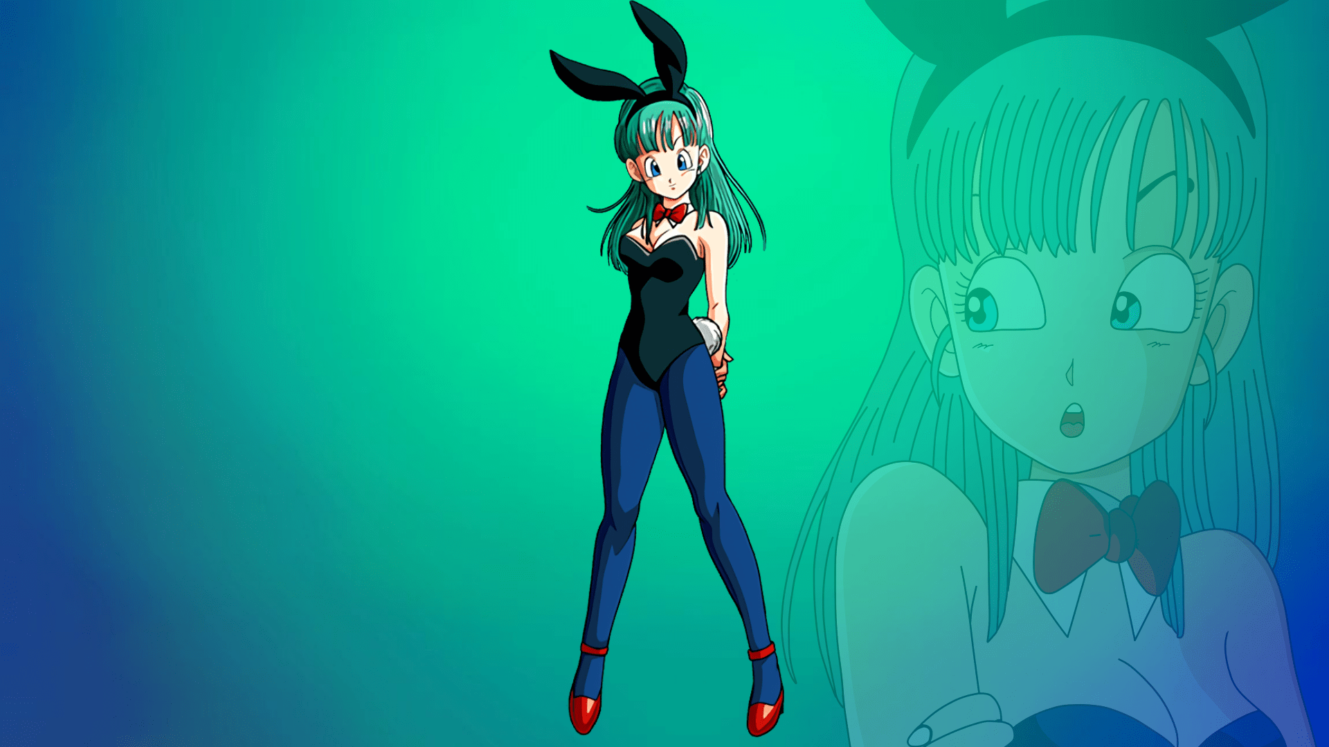 1920x1080 DBZ Girls Wallpaper