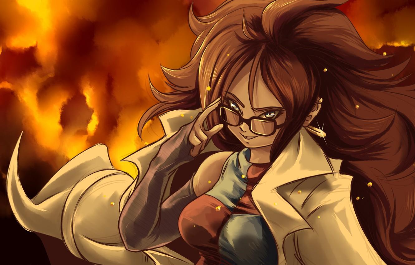 1332x850 Wallpaper DBS, game, android, anime, pretty, asian, manga, Dragon Ball, Dragon Ball Super, japonese, Android - for desktop, section сёнэн