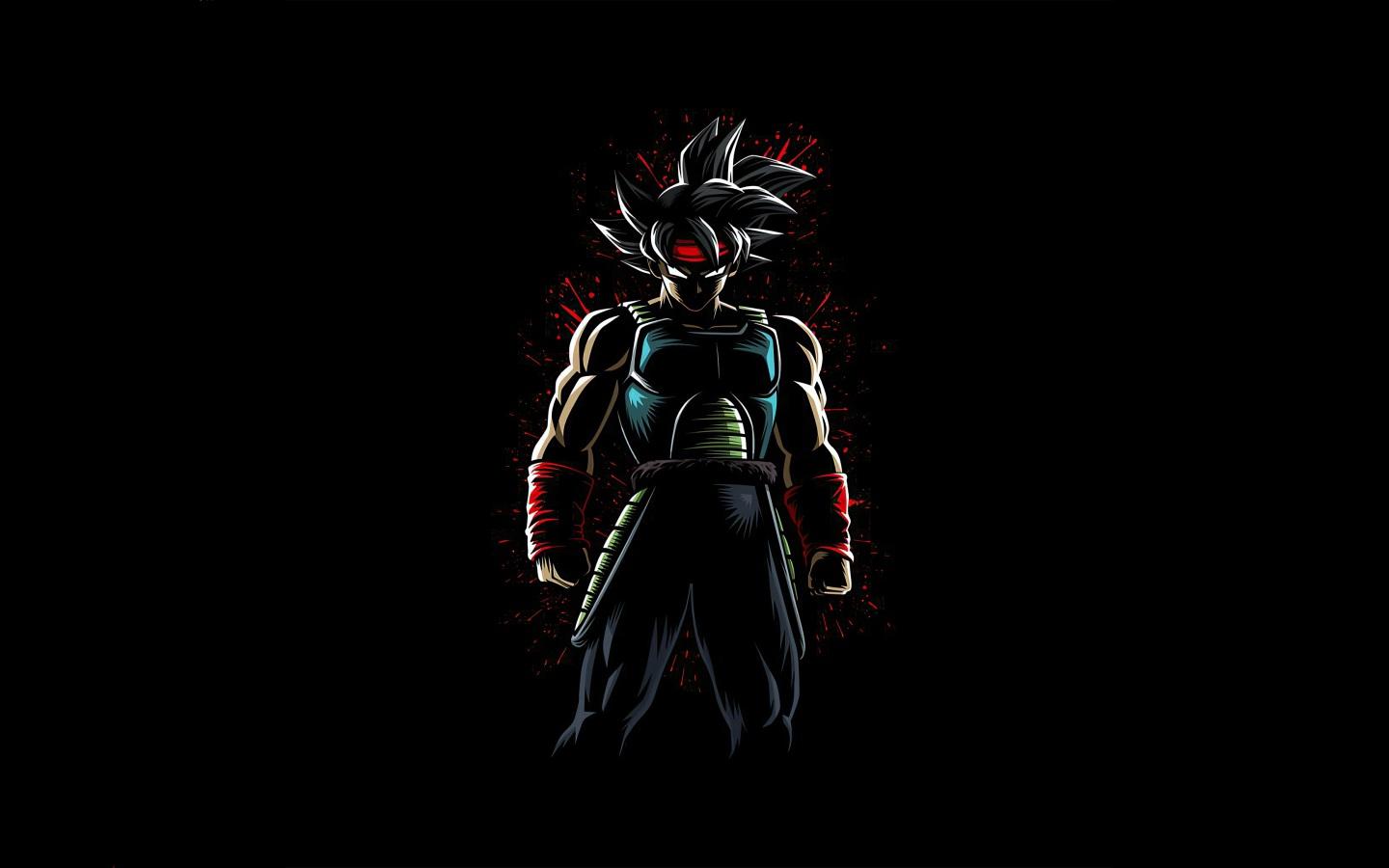 1440x900 Wallpaper 4k Bardock Paint Splatter Dragon Ball Z Wallpaper