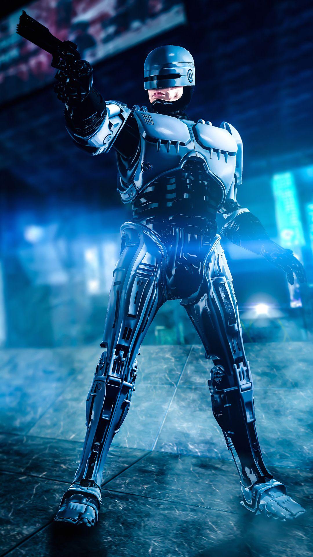 1080x1920 Robocop iPhone Wallpaper