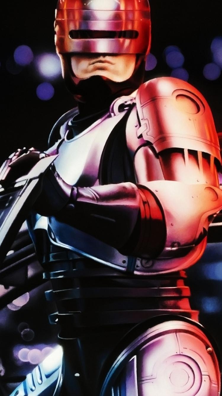 750x1334 RoboCop (1987) Phone Wallpaper
