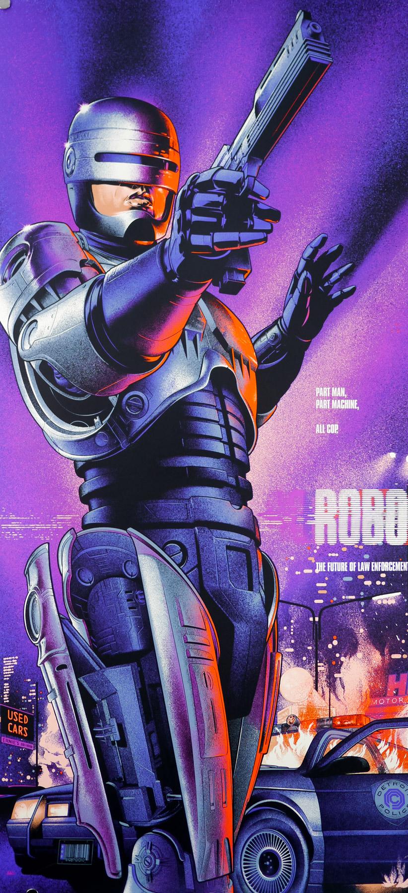 822x1800 Robocop / screen print / regular / Martin Ansin / USA