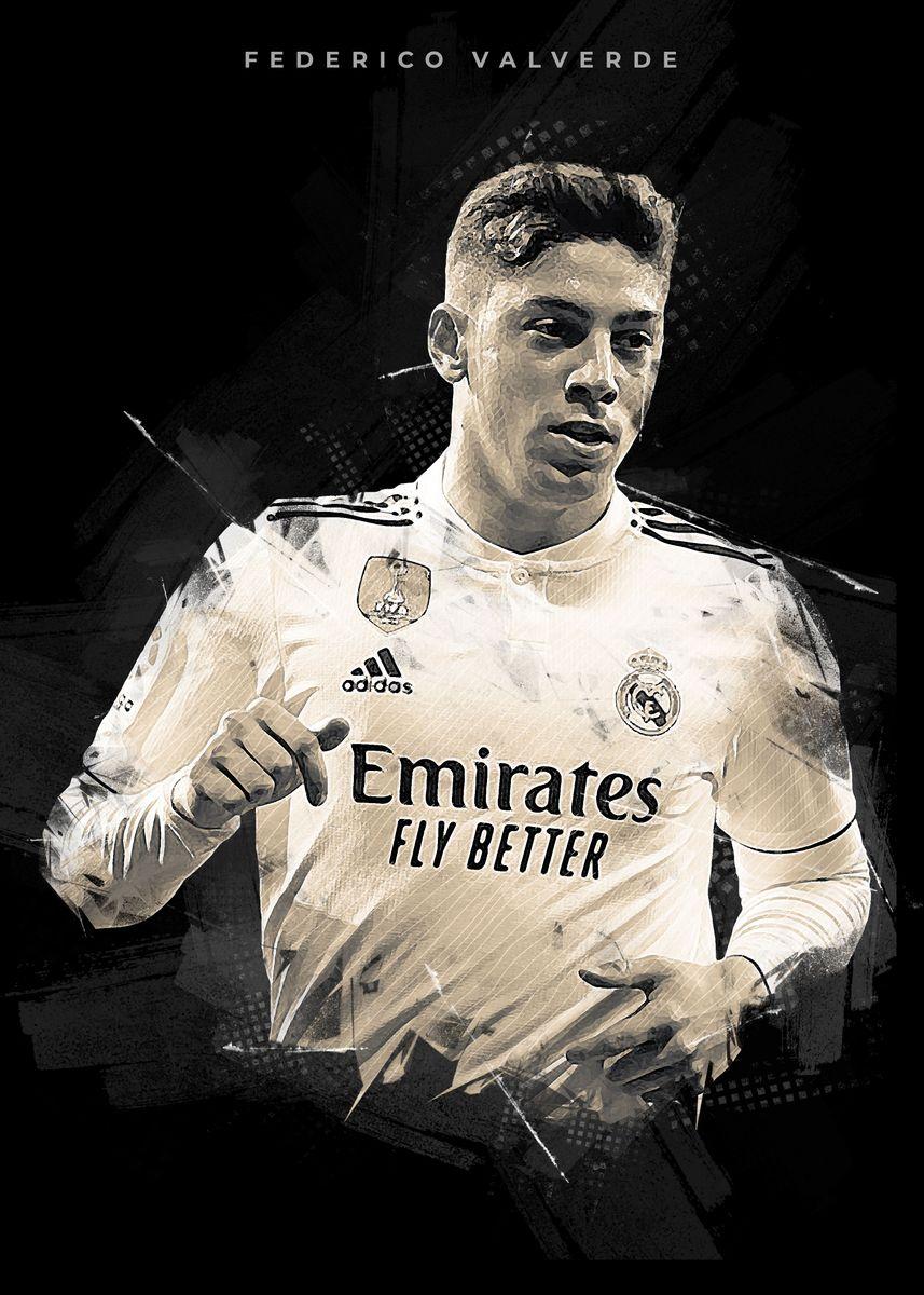 857x1200 Federico Valverde' Poster