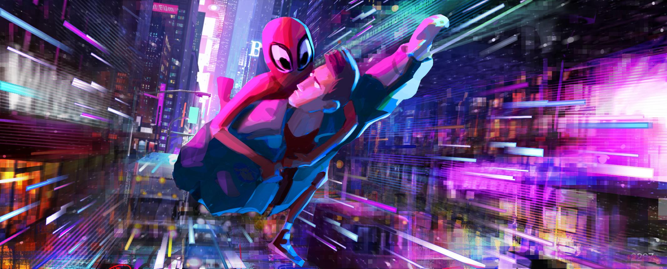 2133x861 SPIDER MAN: INTO THE SPIDER VERSE Now On Blu Ray And Digital!