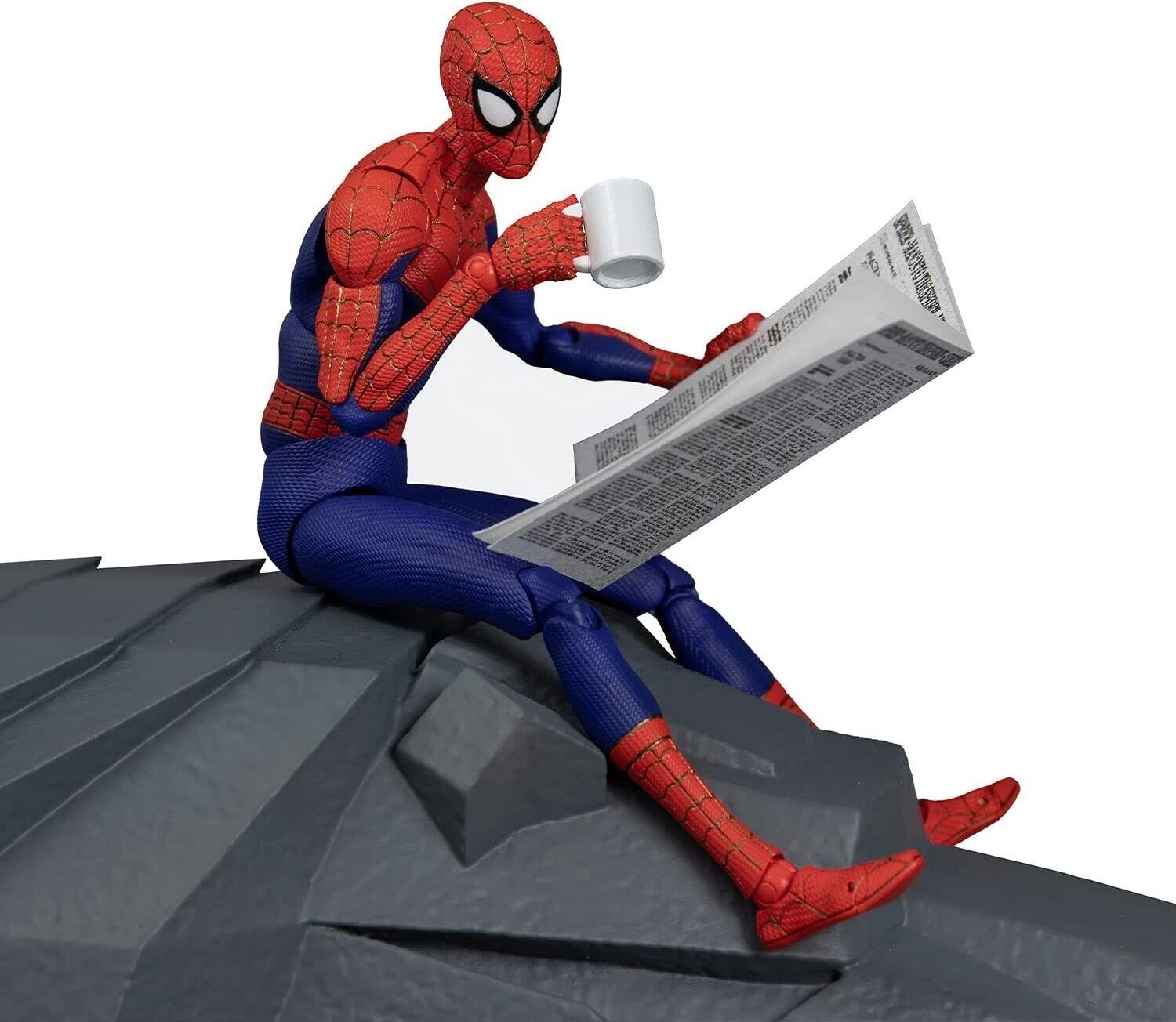 1500x1304 Sentinel Spider Man Spider Verse SV Action Peter B Parker DX Ver. Action Figure