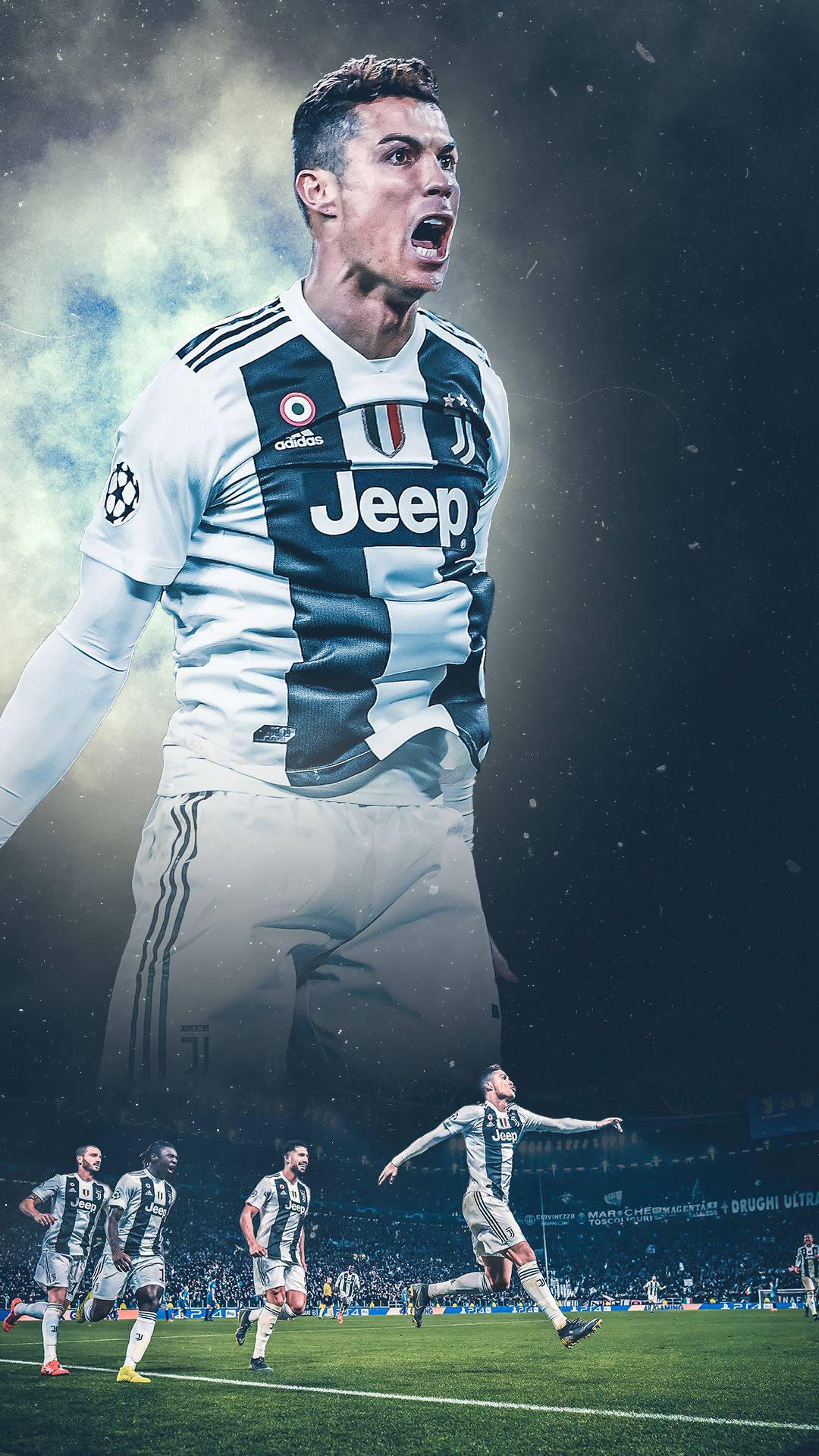 1080x1920 Download Juventus Football Legend Cristiano Ronaldo Wallpaper