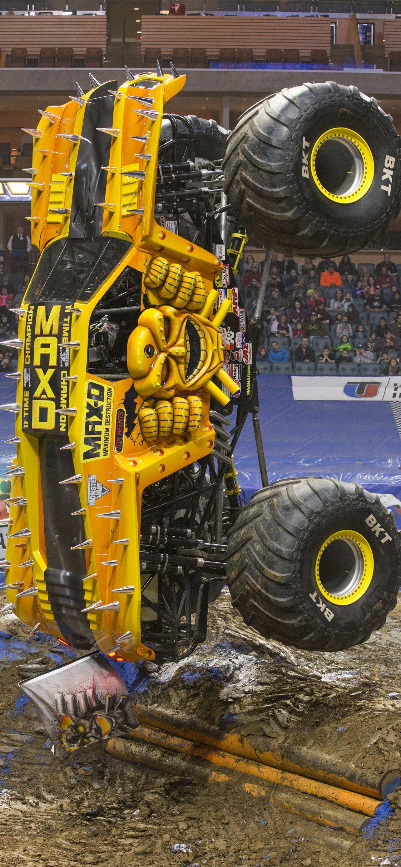 1284x2778 Best Long monster trucks iPhone HD Wallpaper