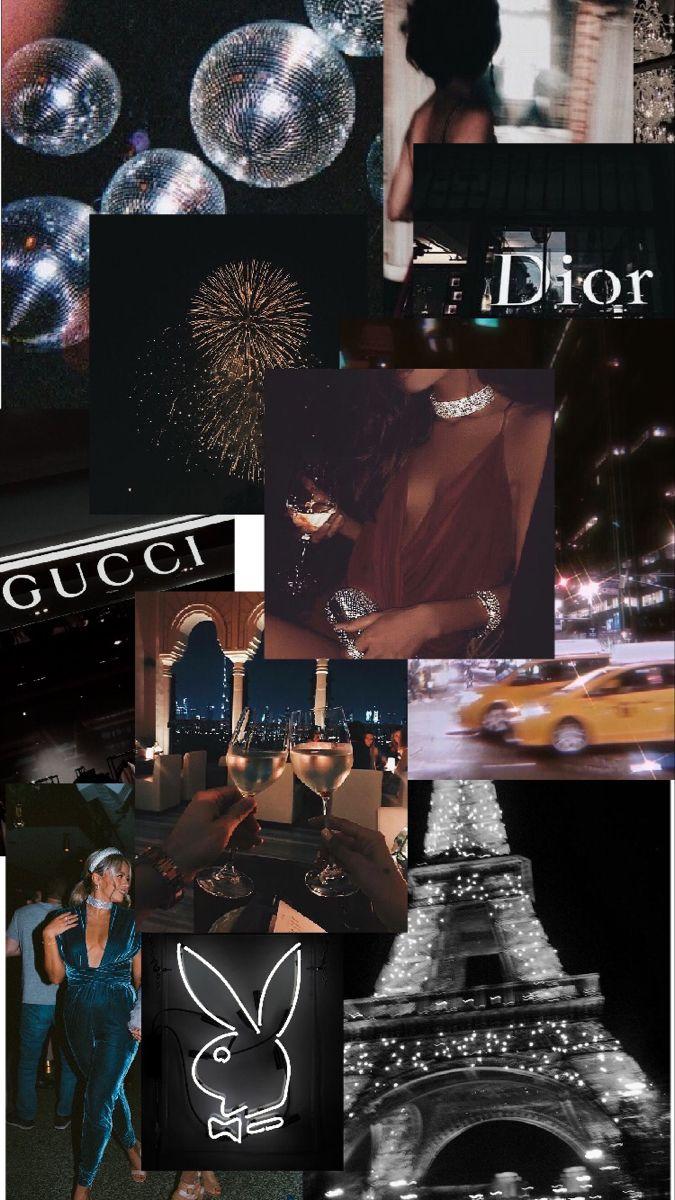 675x1200 Chic night aesthetic wallpaper. iPhone wallpaper vintage, Aesthetic wallpaper, iPhone wallpaper themes