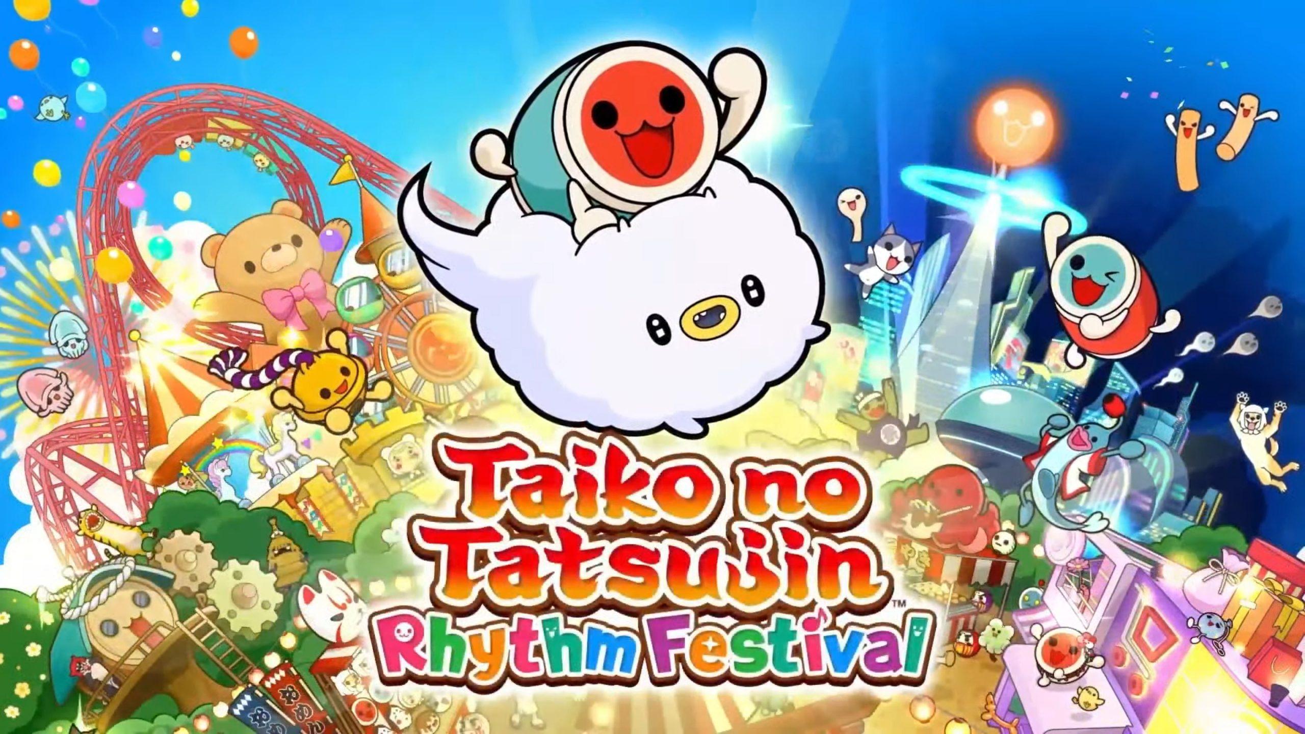 2560x1440 Taiko no Tatsujin: Rhythm Festival announced for Switch