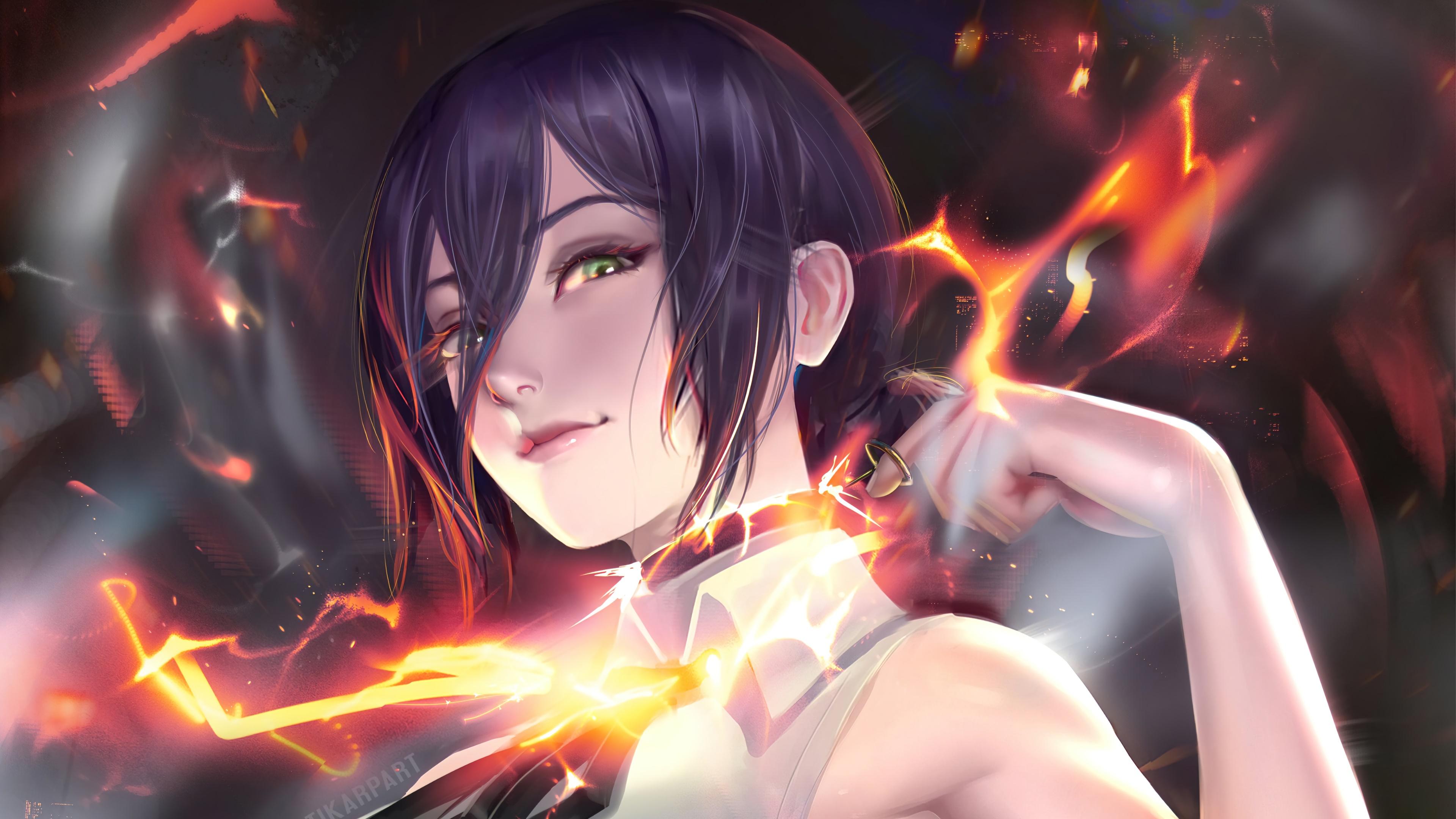 3840x2160 reze, chainsaw man, anime, 4k, pc Gallery HD Wallpaper