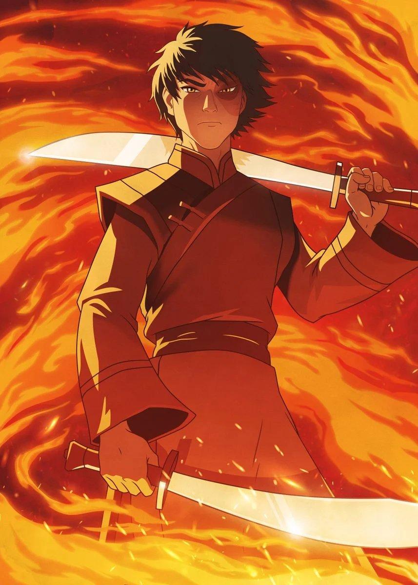 857x1200 Avatar News official poster of Zuko from Avatar Studios!