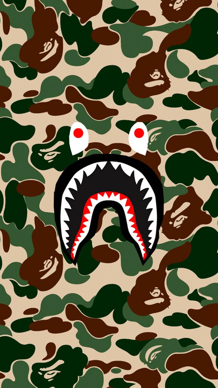 Red BAPE iPhone Wallpapers on WallpaperDog