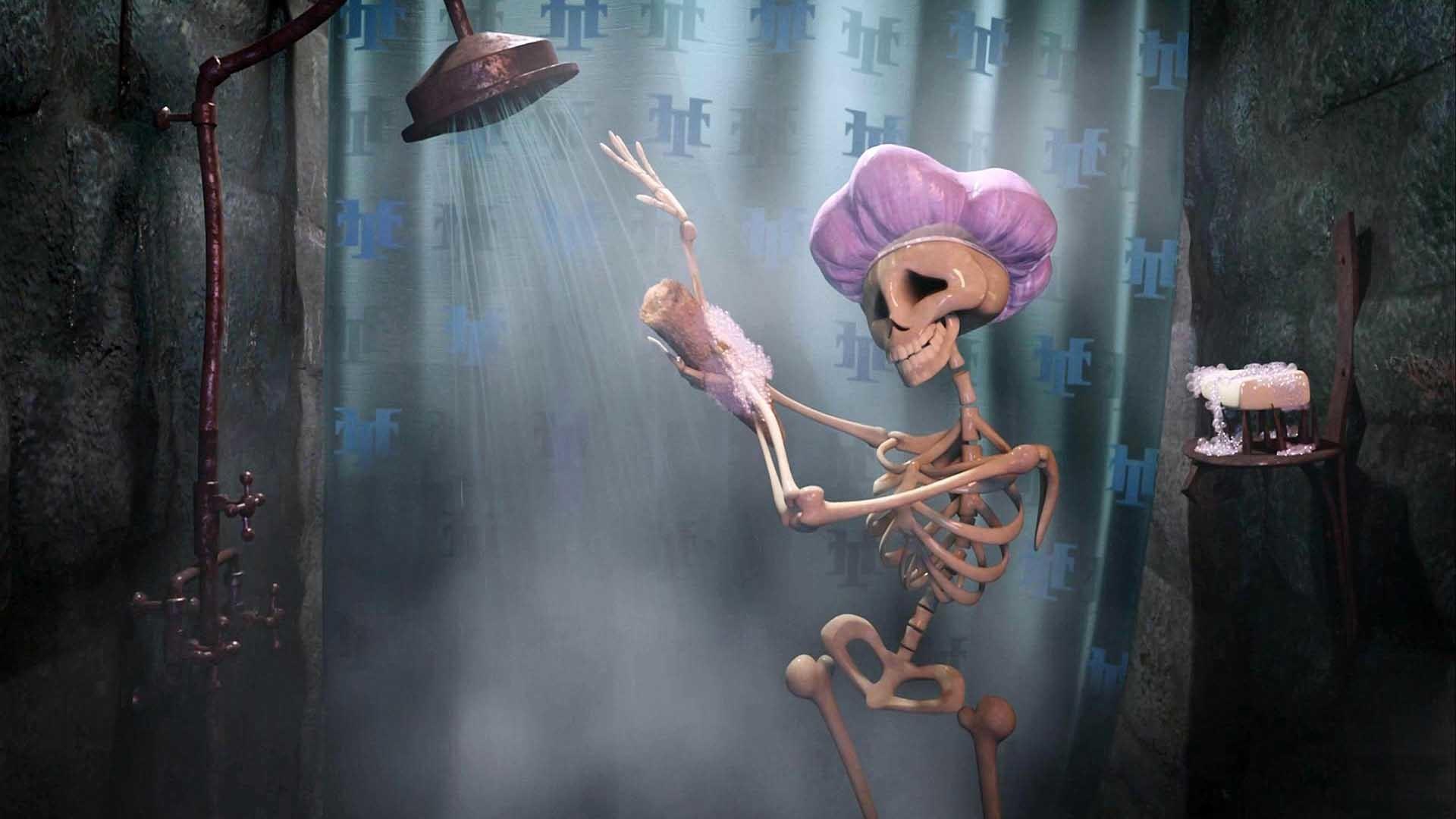 1920x1080 Funny Skeletion Creepy Halloween Wallpaper Full Hd
