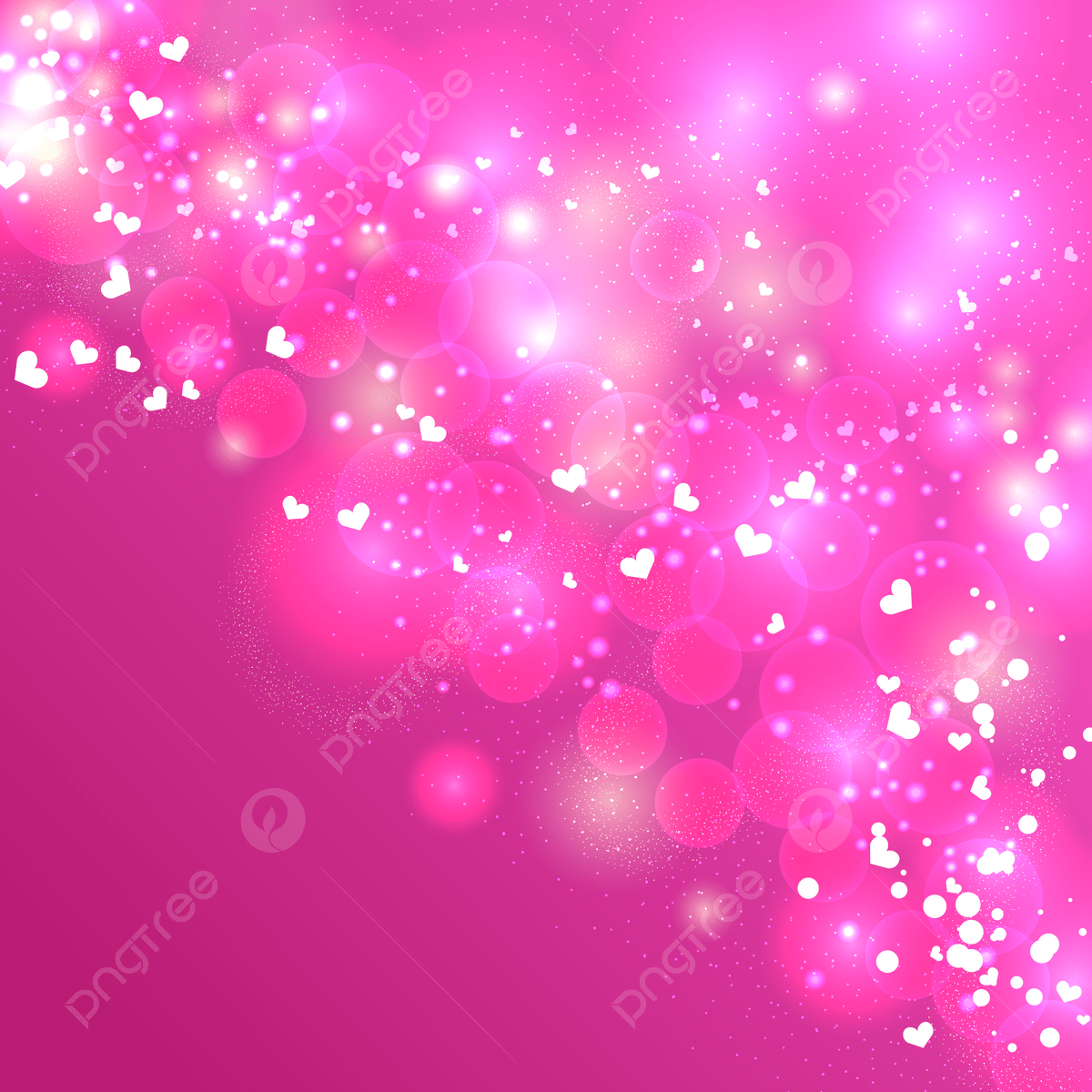 1200x1200 Magical Love Is In The Air With Heart Shaped Bokeh Background, Cute Romantic Background, Romantic Bokeh, Heart Shape Background Image And Wallpaper for Free Download