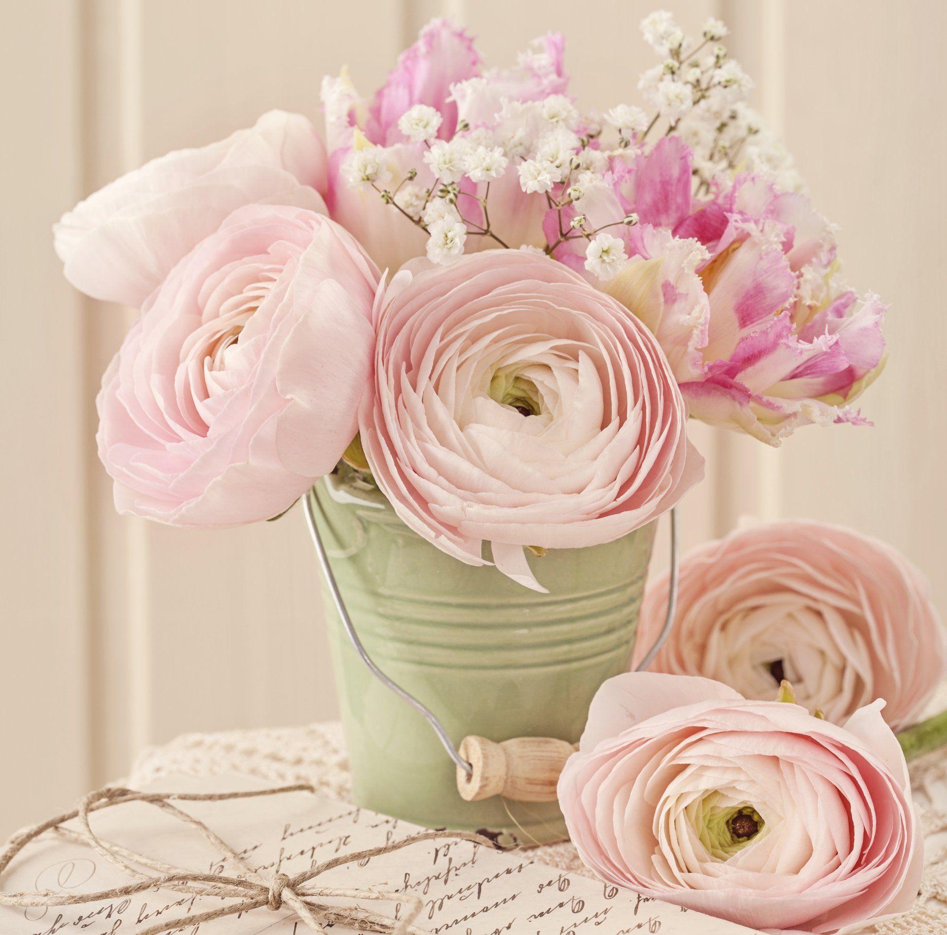 1920x1897 vintage style roses pink flower bouquet HD wallpaper