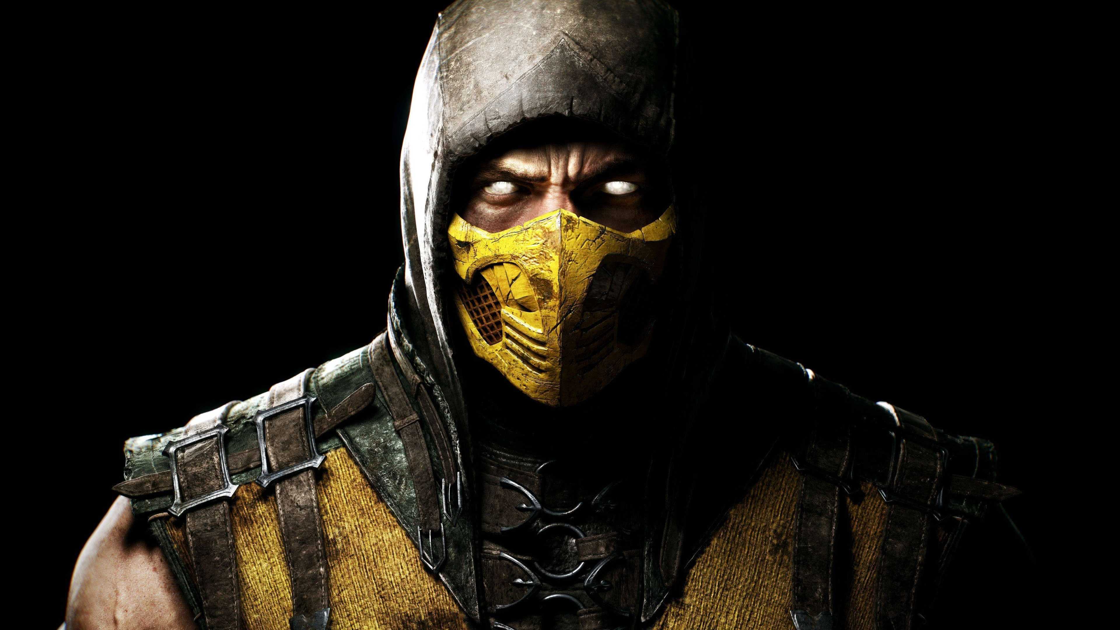 3840x2160 Mortal Kombat X Scorpion UHD 4K .