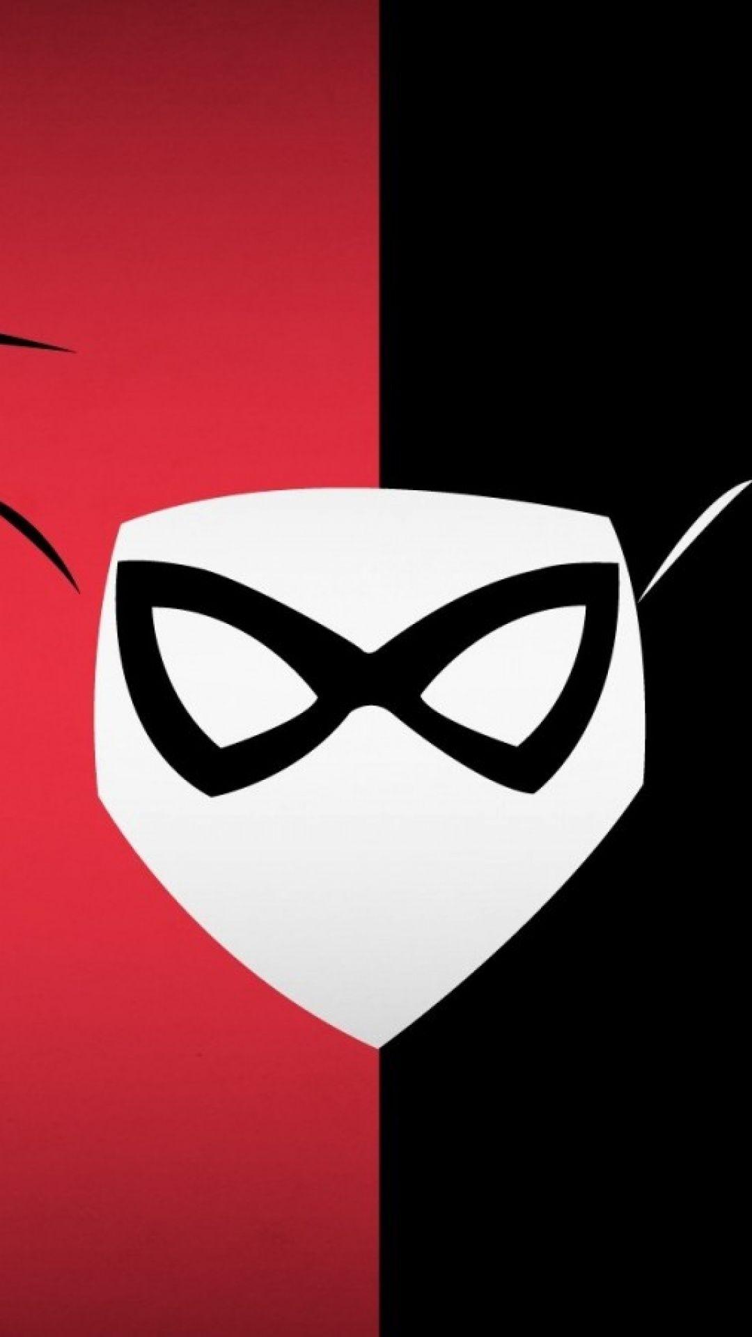 1080x1920 Harley quinn iphone banner transparent stock