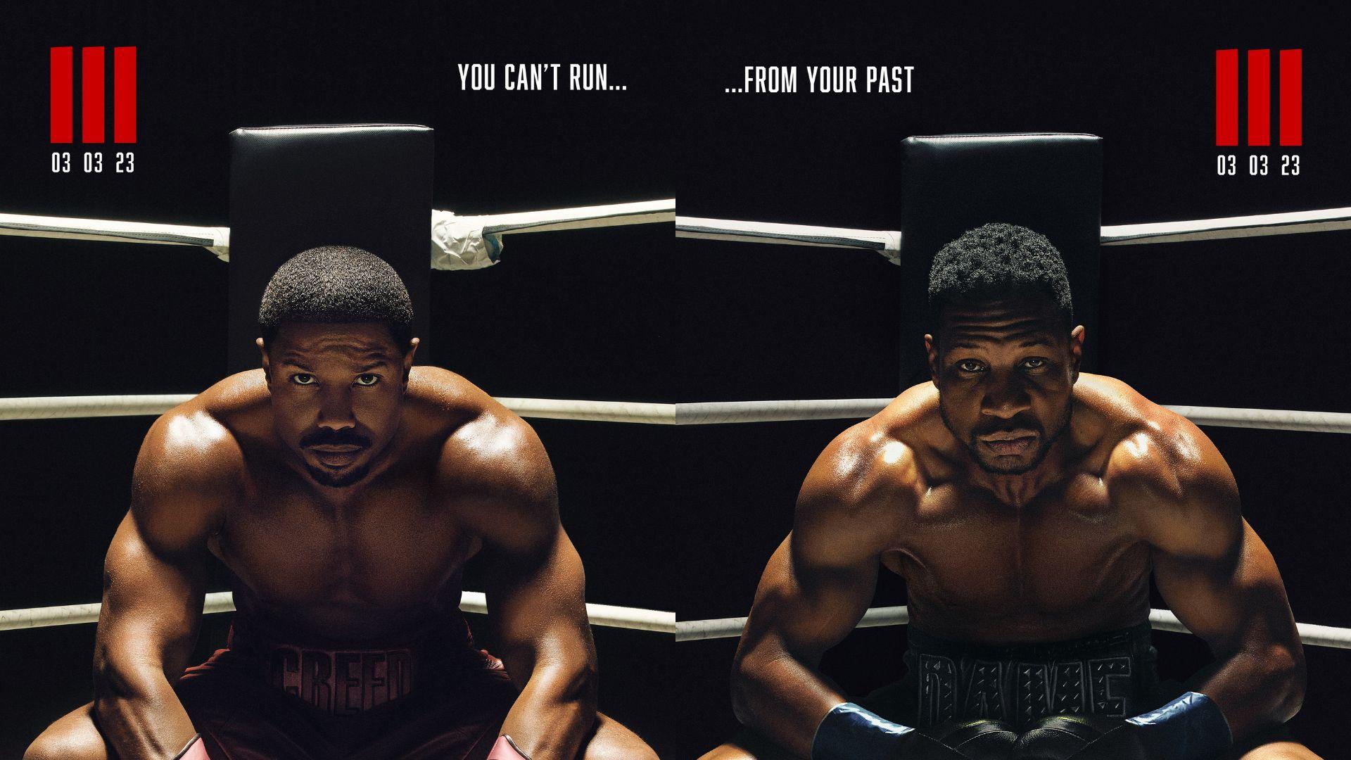 1920x1080 Michael B. Jordan, Jonathan Majors' 'Creed III' Posters