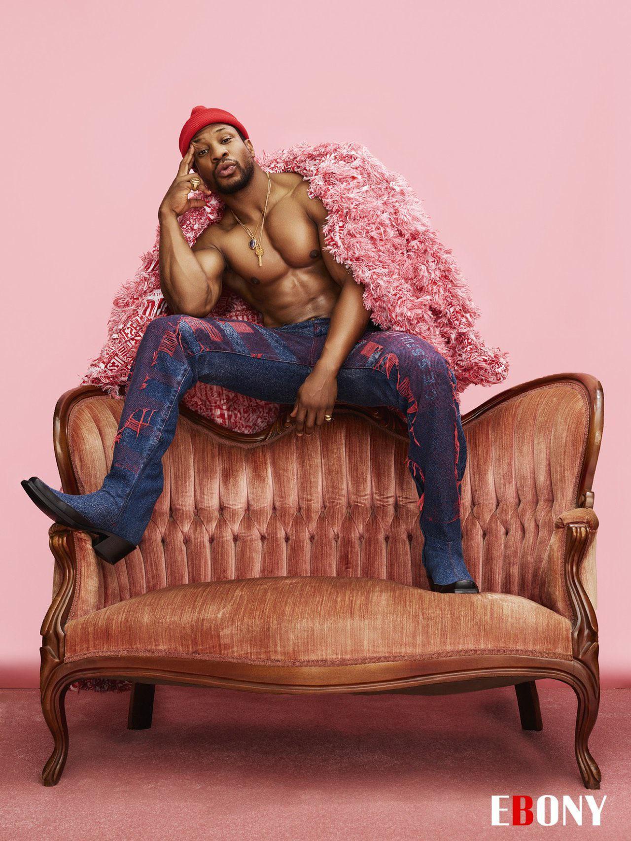 1280x1706 Stylist confirms that he styled Jonathan Majors' Ebony Magazine photo shoot after Doflamingo