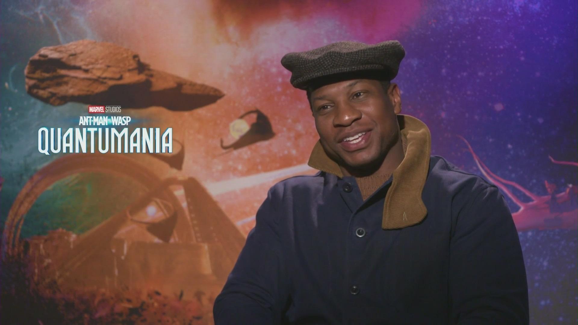 1920x1080 Jonathan Majors Talks 'Ant Man And The Wasp: Quantumania'