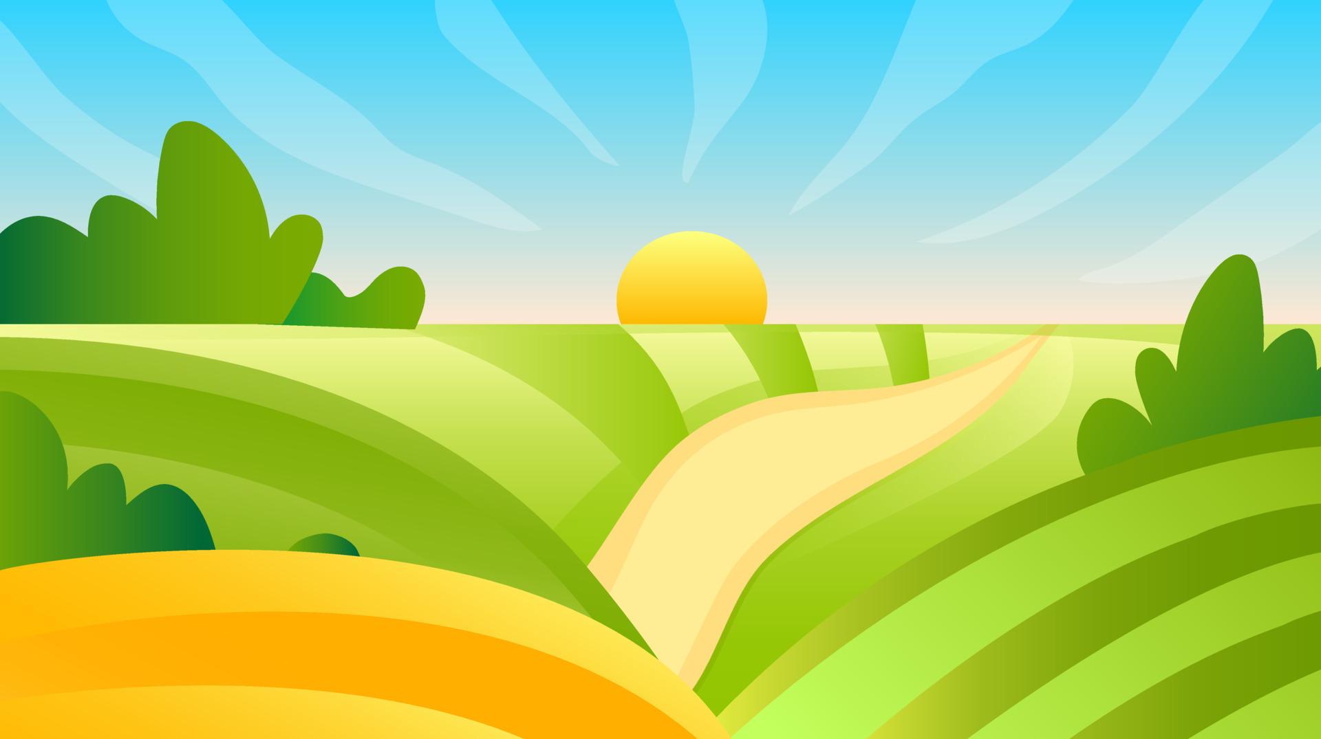 Cartoon Field Wallpapers - Top Free Cartoon Field Backgrounds ...