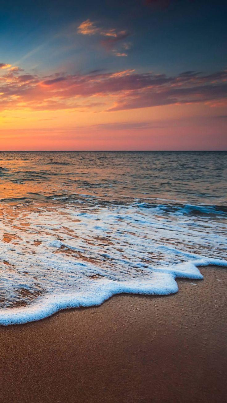 736x1308 freetoedit #beach #water #sea #sunset #white #orange #sky #sand #clouds #beautiful #beautyofnature #n. Photography sky clouds, Ocean picture, Nature photography