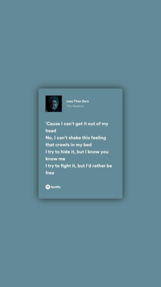 675x1200 the weeknd. Pretty lyrics, Best lyrics quotes, Inspirational quotes background