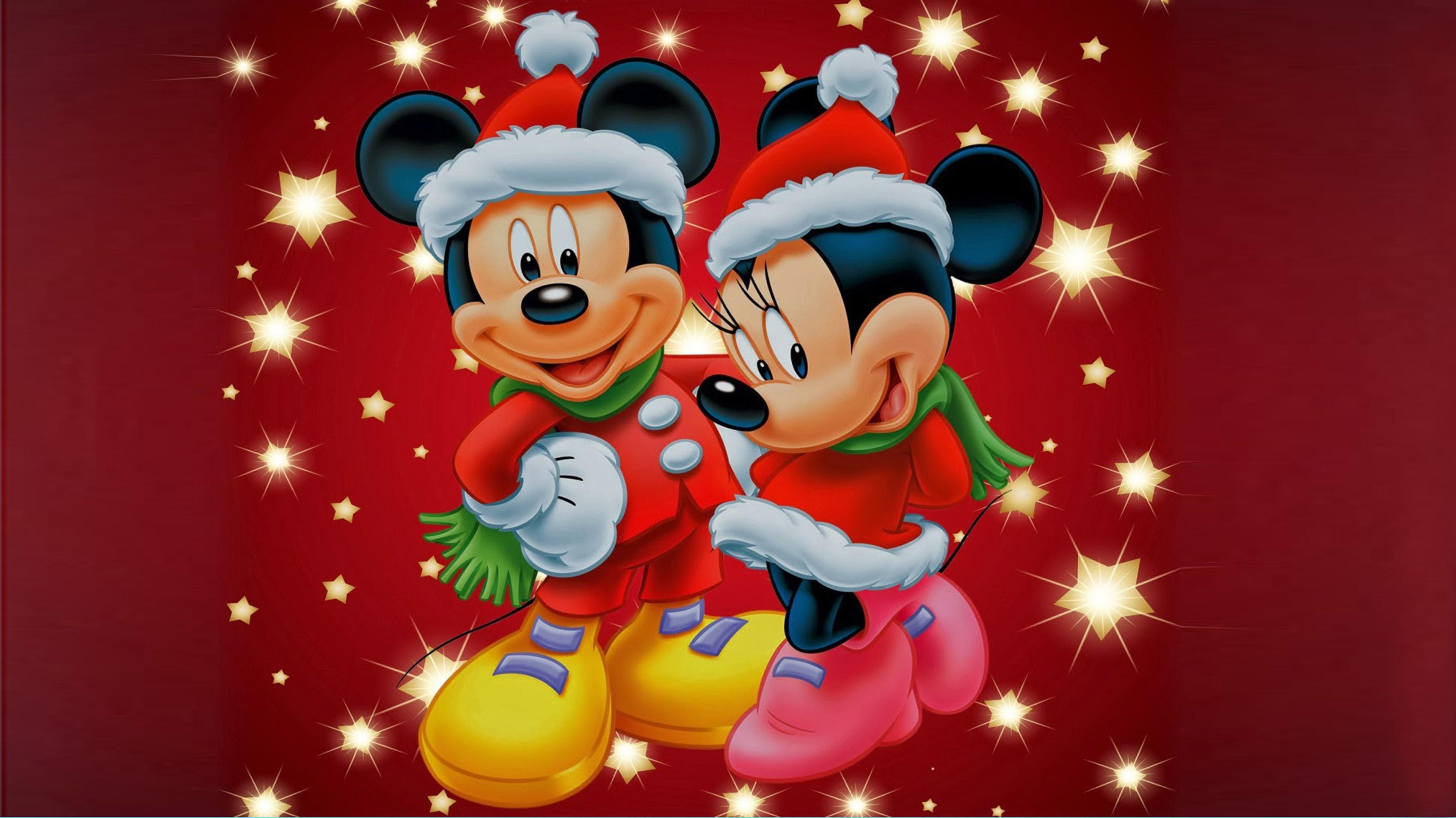 3840x2160 Wallpaper / theme, desktop, minnie, mickey, phones, christmas, mobile, wallpaper, hd, laptops, mouse, 4K free download