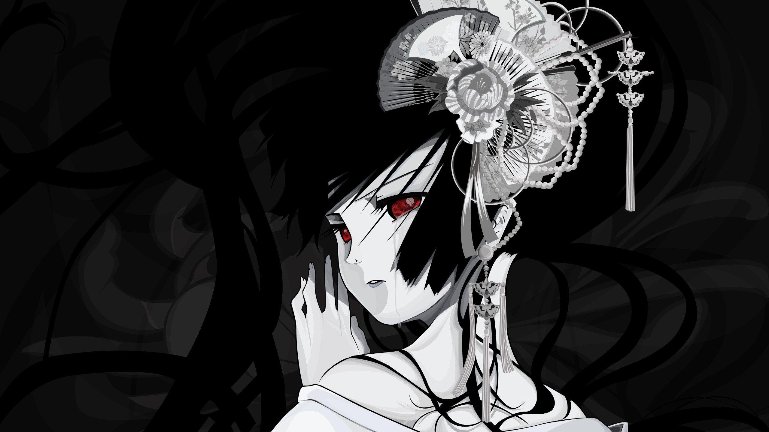 Anime Art Black and White Wallpapers - Top Free Anime Art Black and