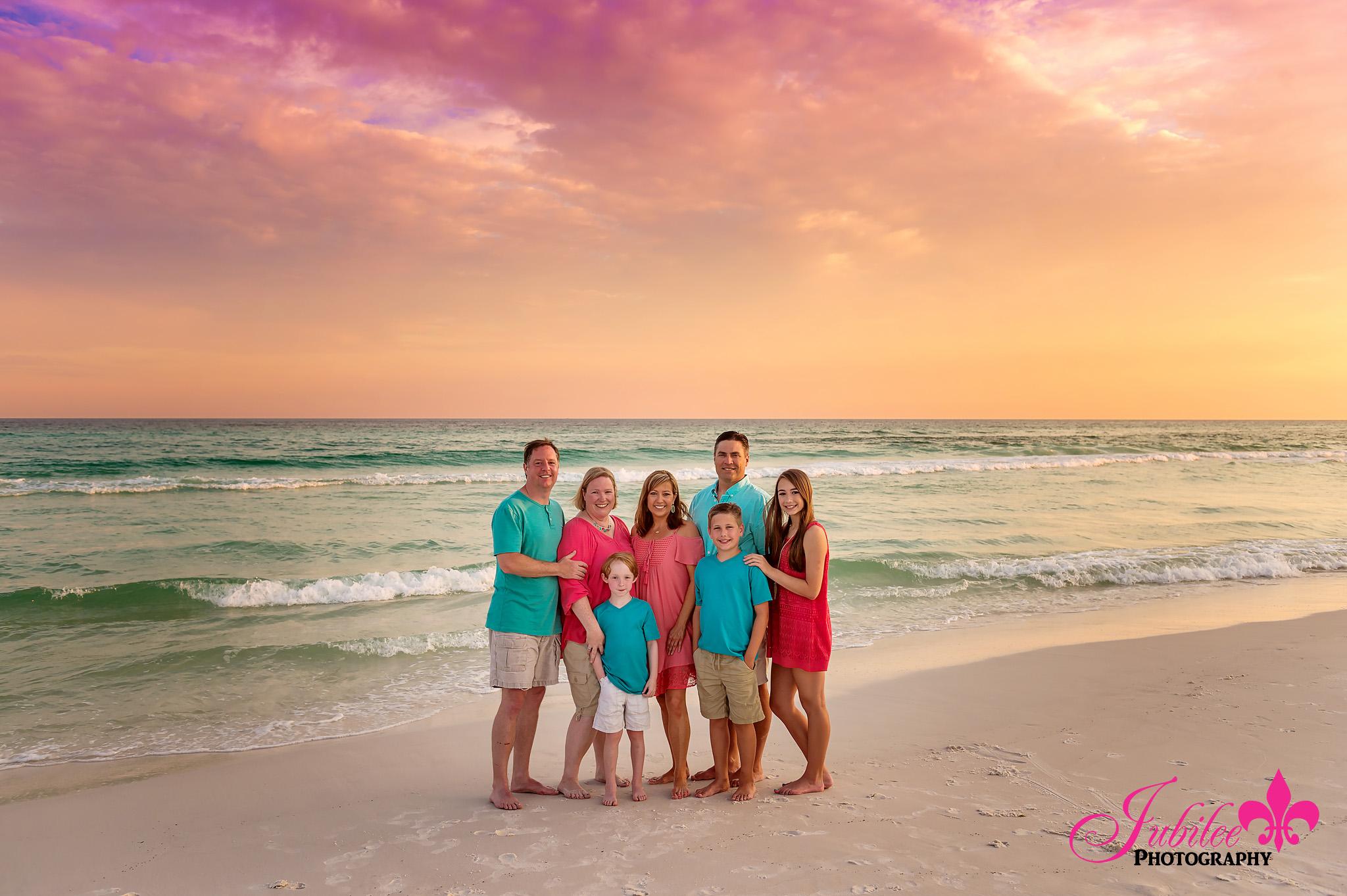 2048x1363 sunset beach session. Jubilee Photography. Family Portrait Photography