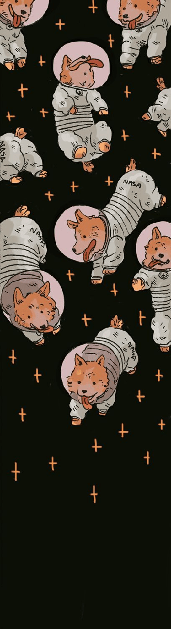 545x2000 space dog. Drawings, Art drawings, Illustration