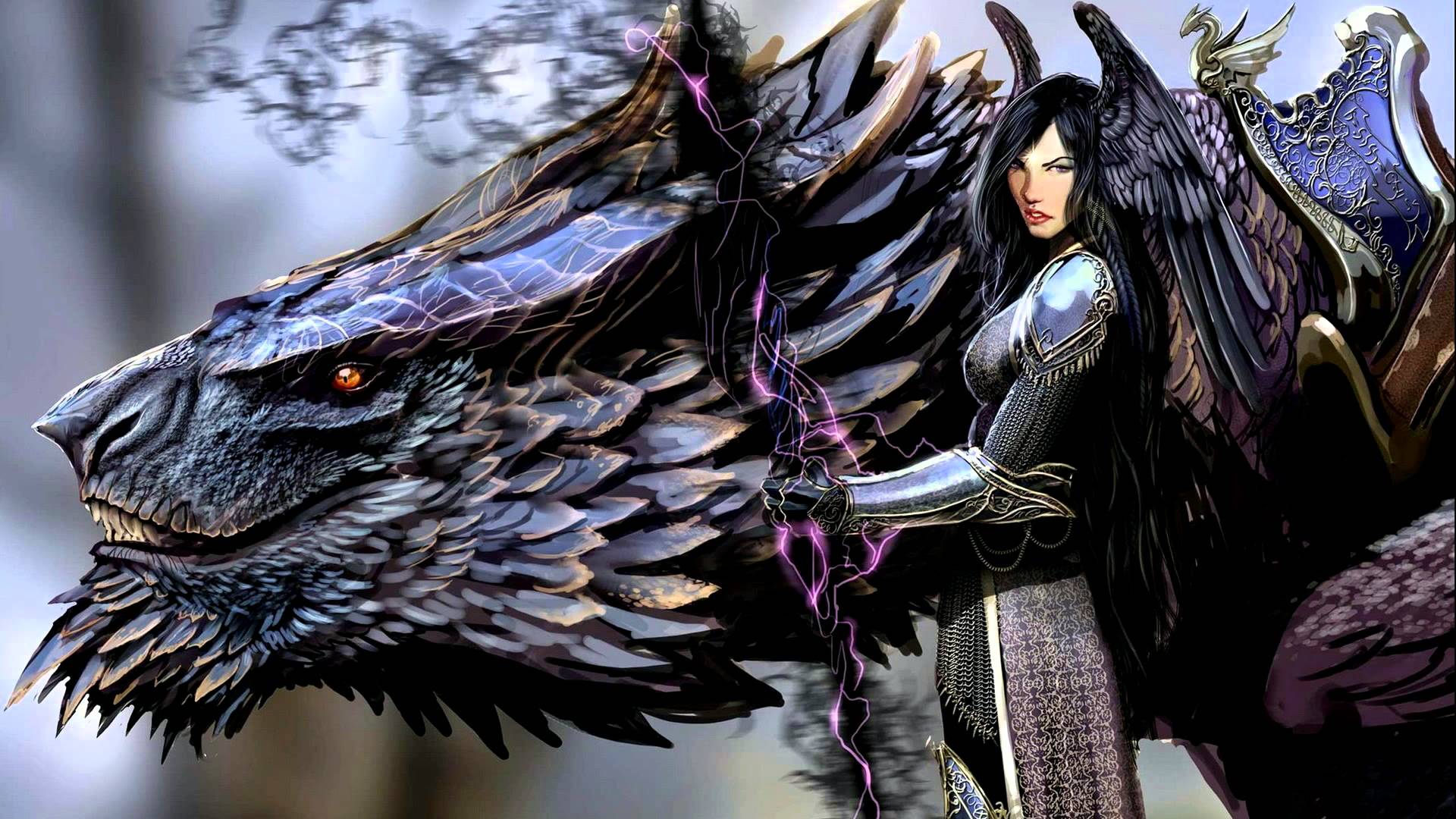 1920x1080 DNB DeeDj Hells Angel Dark Angel HD