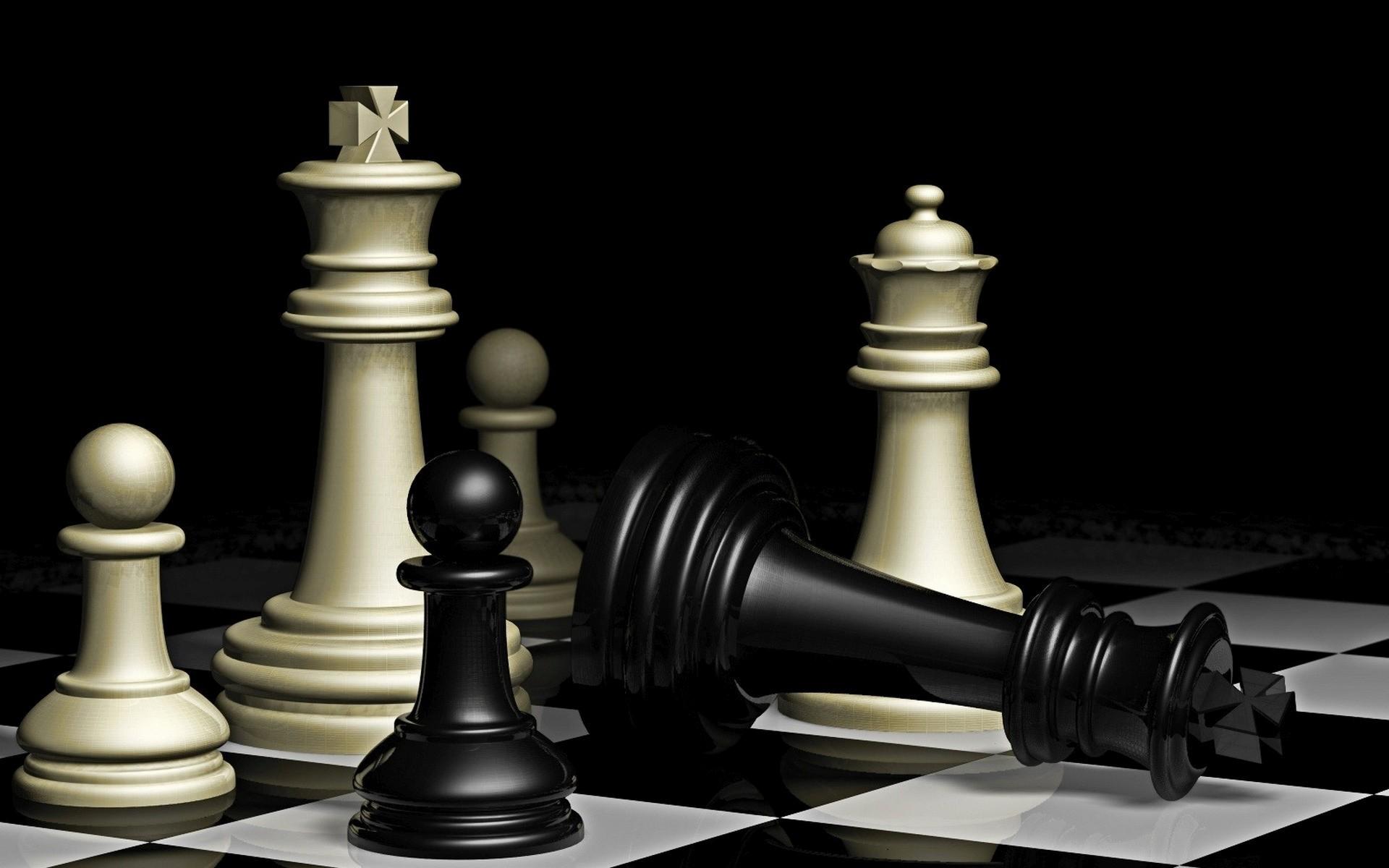 1920x1200 Chess Board Wallpaper