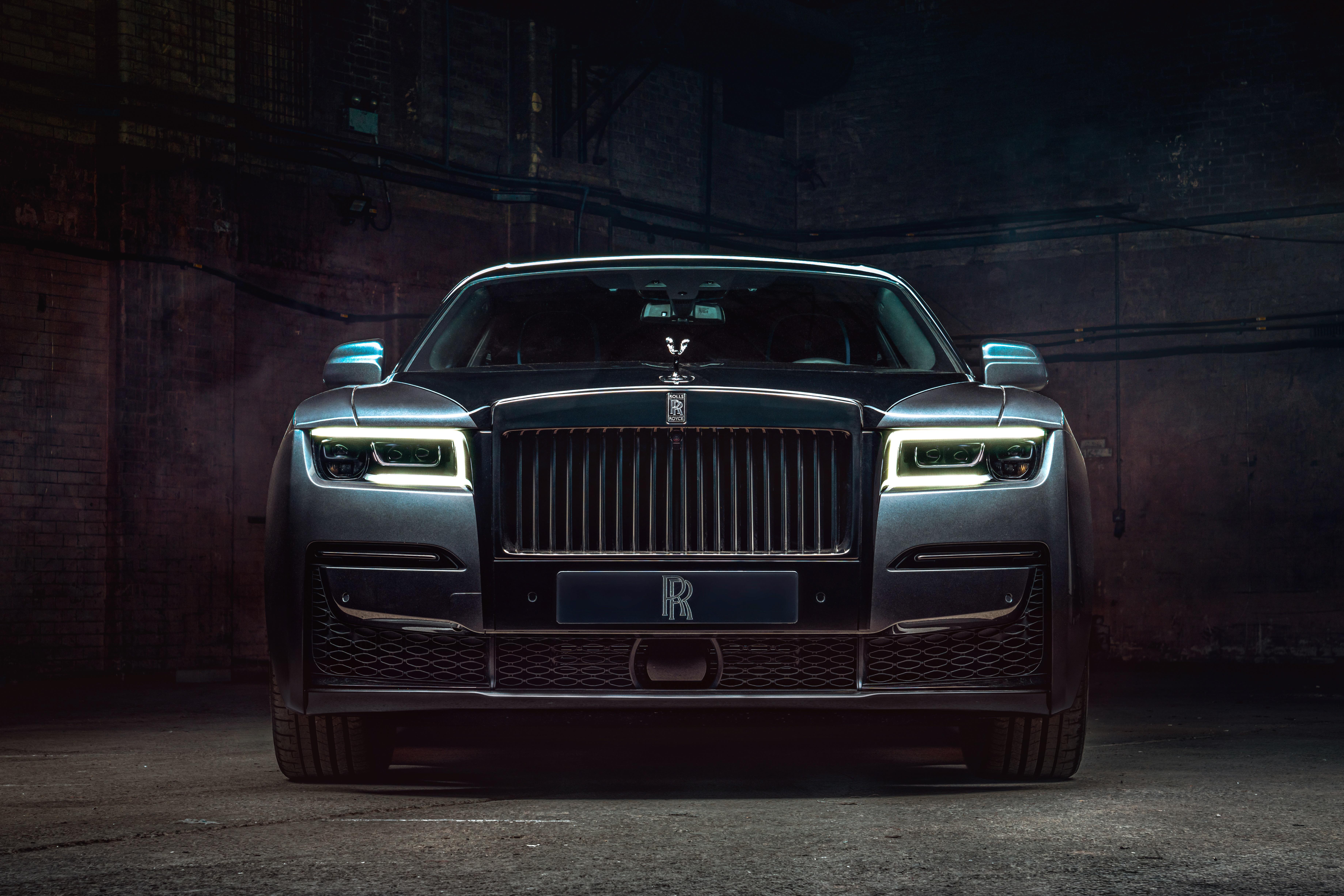 7354x4905 Rolls Royce Black Badge Ghost 4K Gallery HD Wallpaper