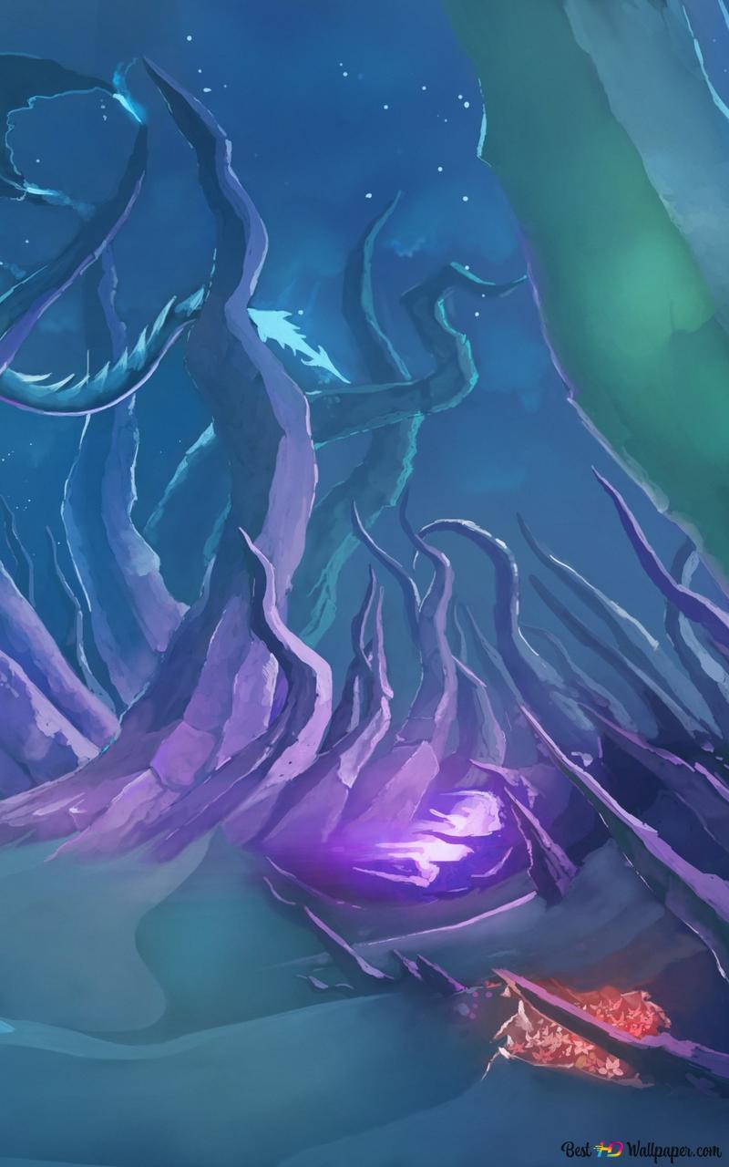 800x1280 Azure Dragon 2K wallpaper download