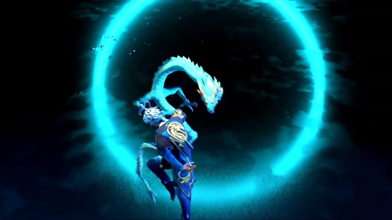 1280x720 RAMPAGE DRAGON BUNDLE I AZURE DRAGON FIST I GARENA FREE FIRE