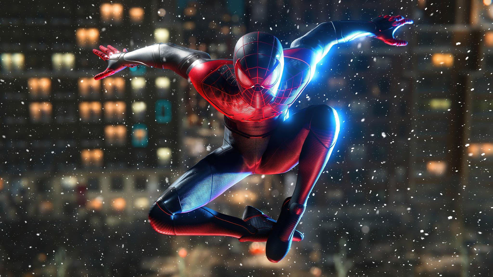 2048x1152 Spiderman desktop wallpaper